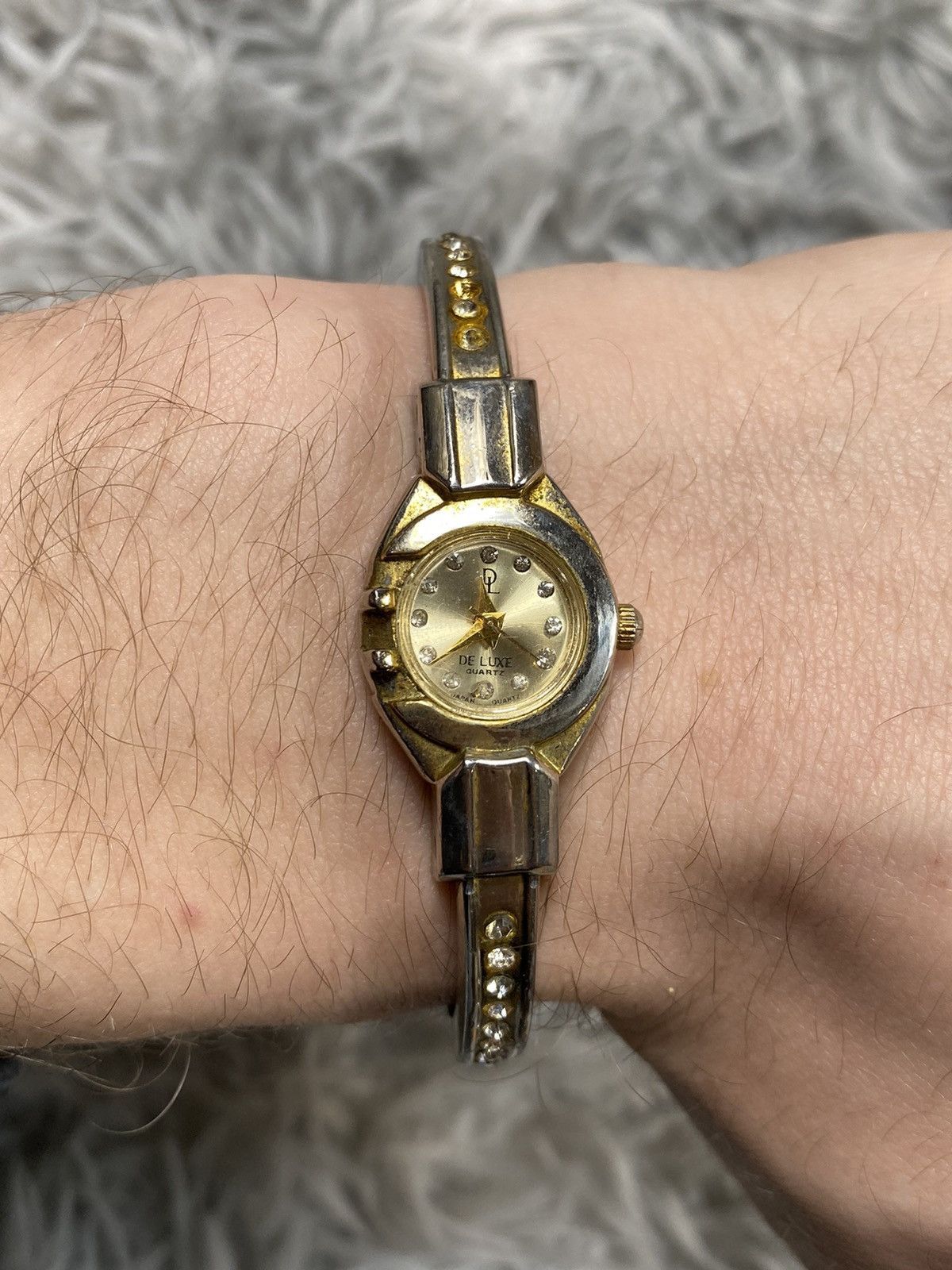 Jewelry De Luxe Gold-Tone Bracelet Watch | Japanese Brand Size ONE SIZE - 11 Thumbnail