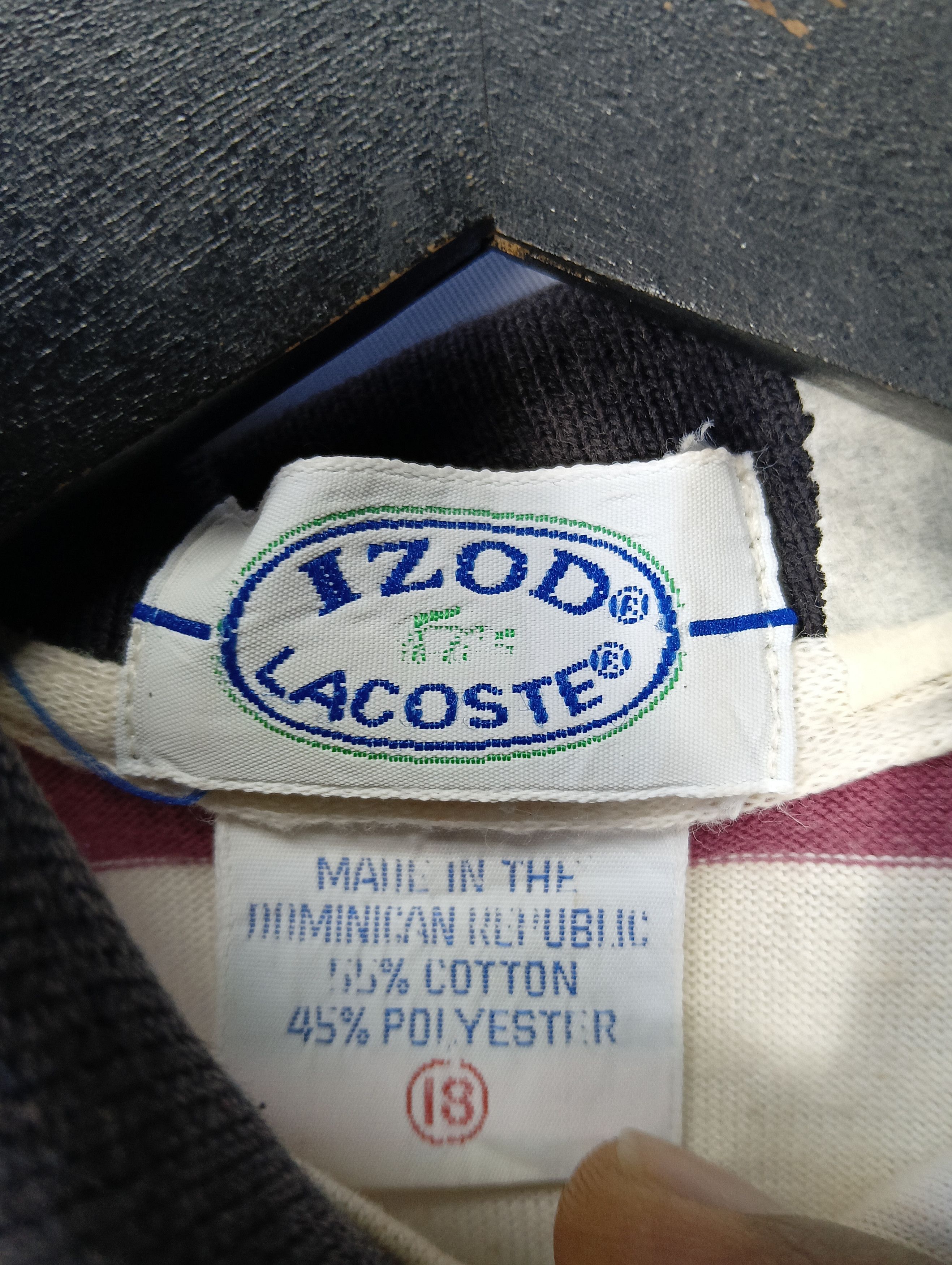 Lacoste vintage izod lacoste distressed tee Size US XS / EU 42 / 0 - 6 Thumbnail