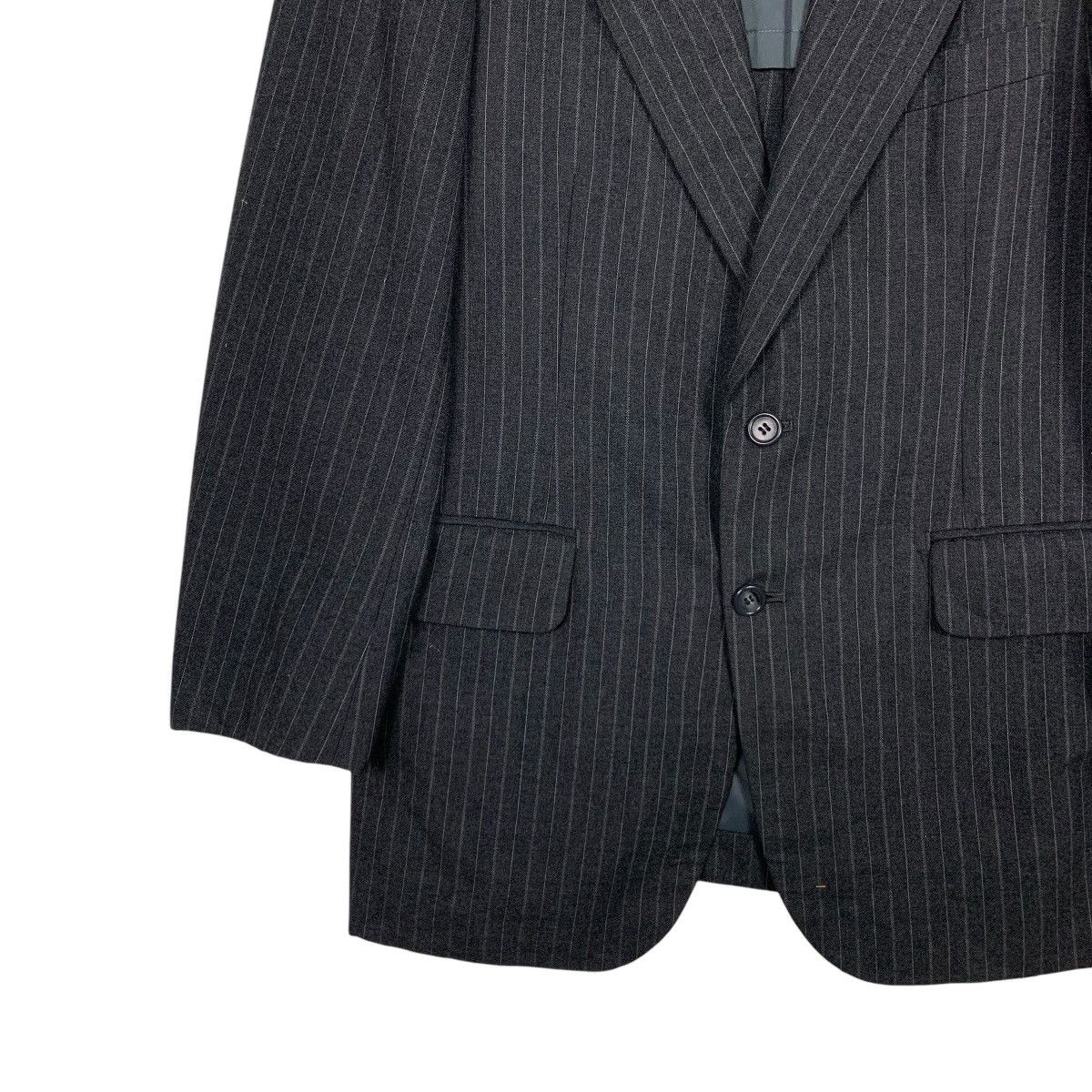 Burberry Vintage 90’s BURBERRYS Wool Striped Suit Jacket #2536-C114 Size 40R - 5 Thumbnail