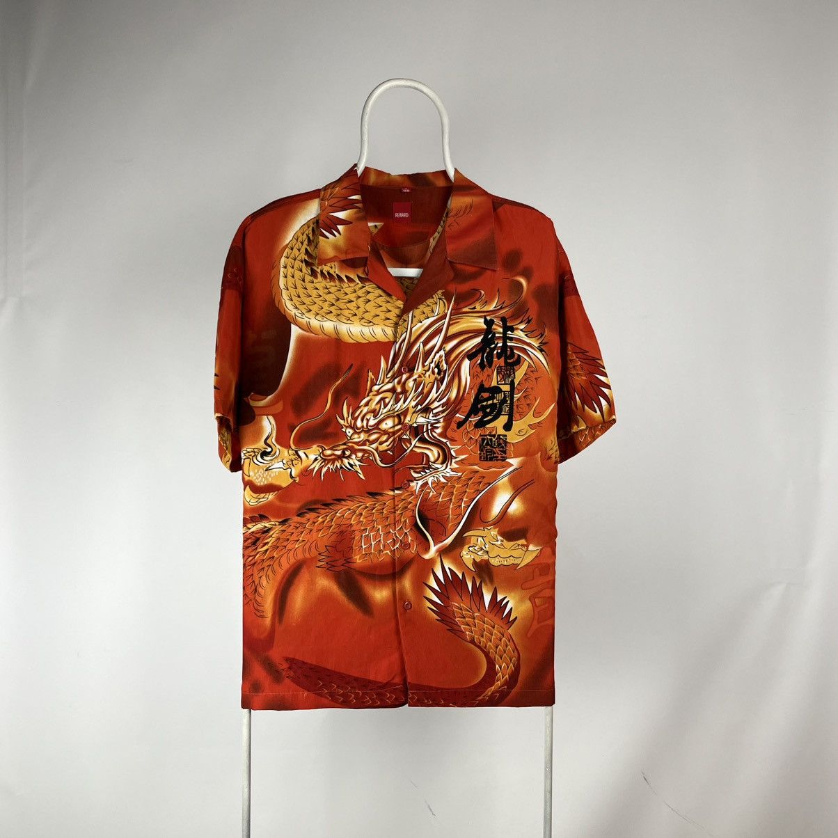 Japanese Brand Hawaiian shirt dragon Japanese size XLarge Size US XL / EU 56 / 4 - 1 Thumbnail