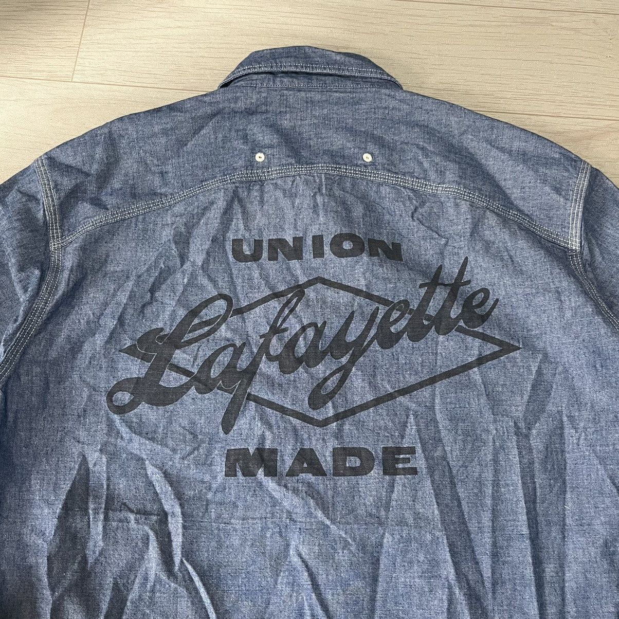 Lafayette 148 Lafayette Union Made classic chambray shirt 🔵 Size US L / EU 52-54 / 3 - 5 Thumbnail