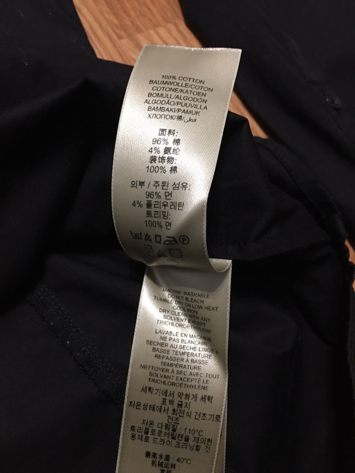 Burberry BURBERRY BRIT Black Cotton Shirt Size XS Size XS / US 0-2 / IT 36-38 - 11 Thumbnail