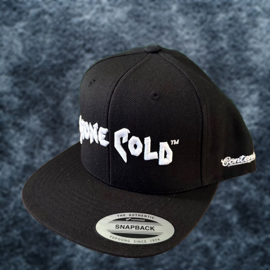 Vintage WWE Stone Cold Shattered Glass Snapback Hat Mens One Size Black Wrestling Cap Size ONE SIZE - 1 Thumbnail