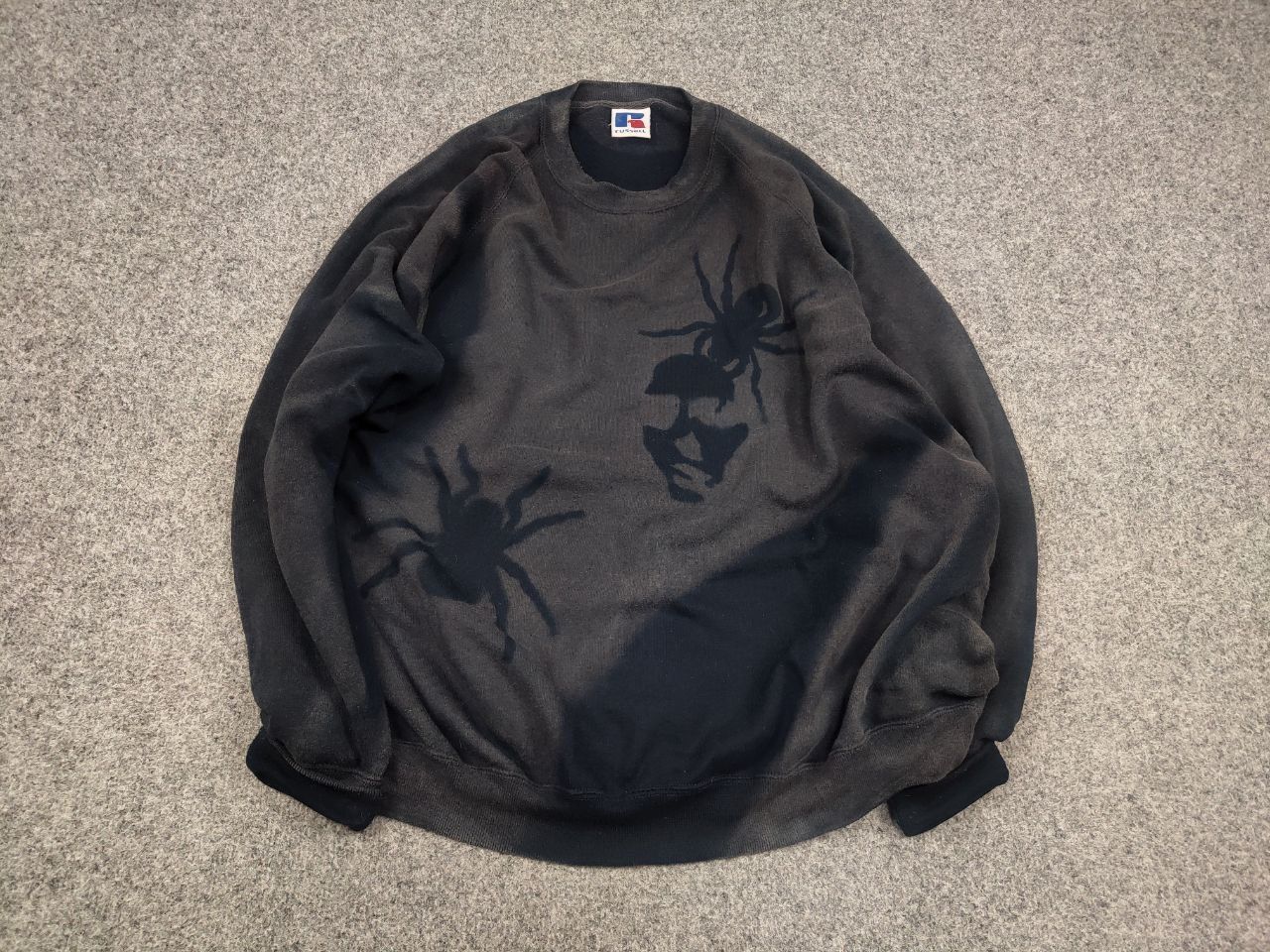 If Six Was Nine Vintage if six was nine style Faded Face logo Sweatshirt Size US L / EU 52-54 / 3 - 2 Thumbnail
