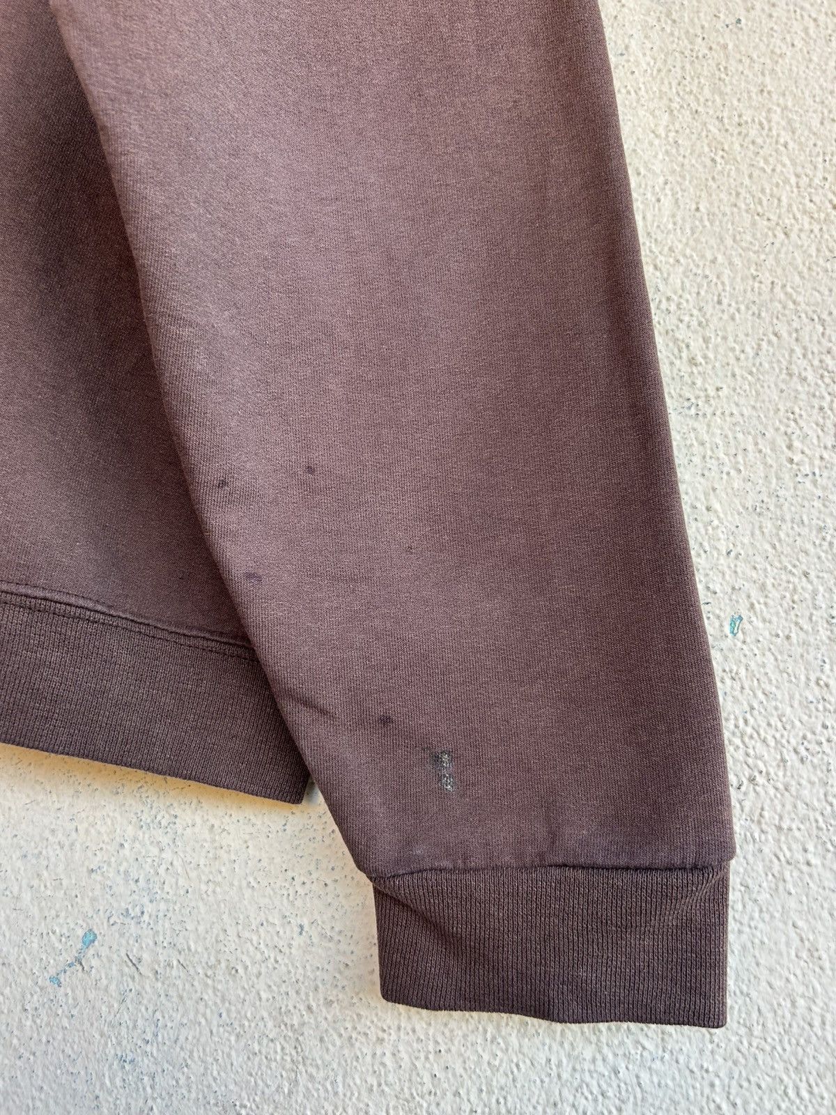 Apple FOTL Apple Computer Co Sunfaded Brown Sweatshirt Size US XL / EU 56 / 4 - 7 Thumbnail