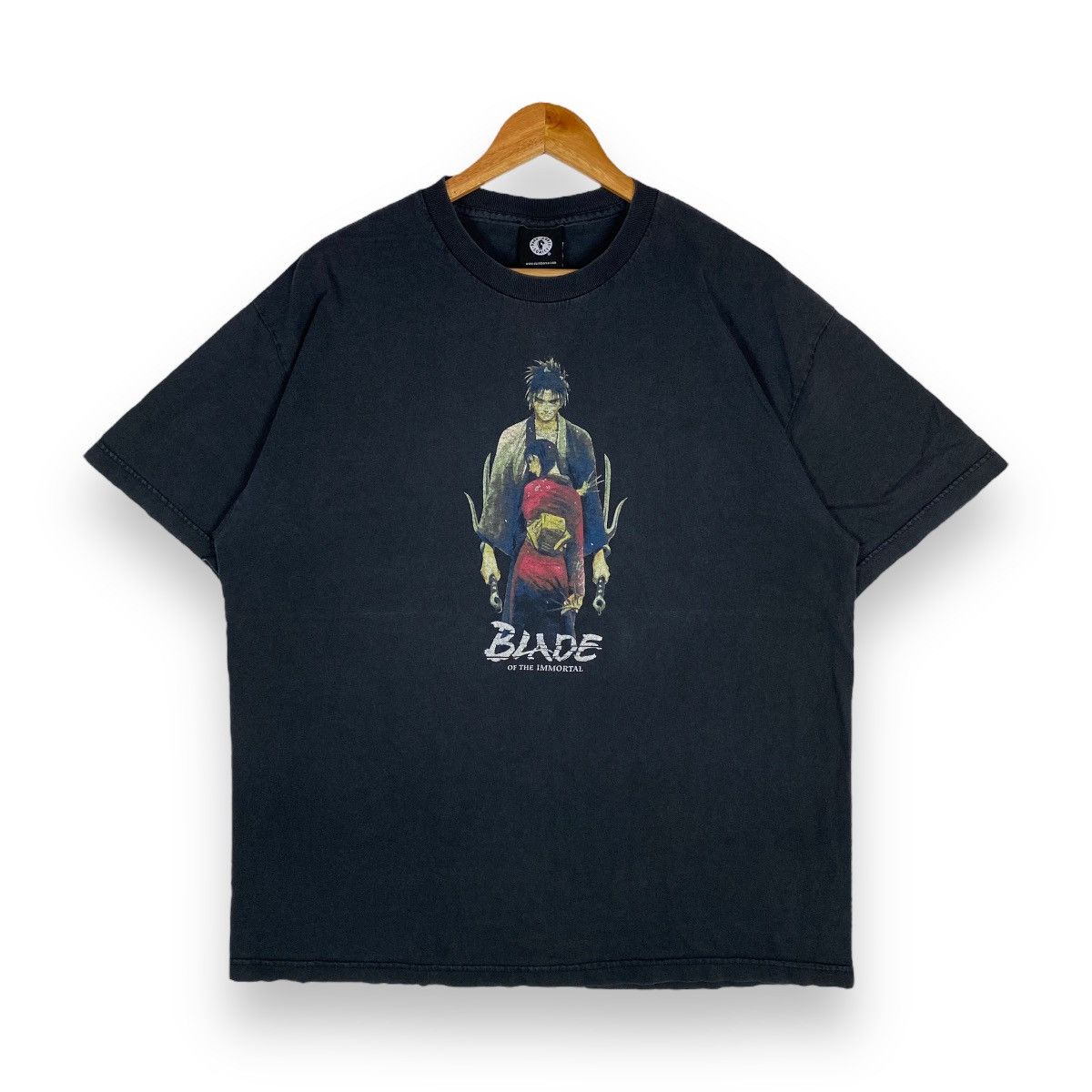 Anime VINTAGE BLADE OF THE IMMORTAL ANIME MANGA GRAPHIC TEE Size US XL / EU 56 / 4 - 1 Thumbnail