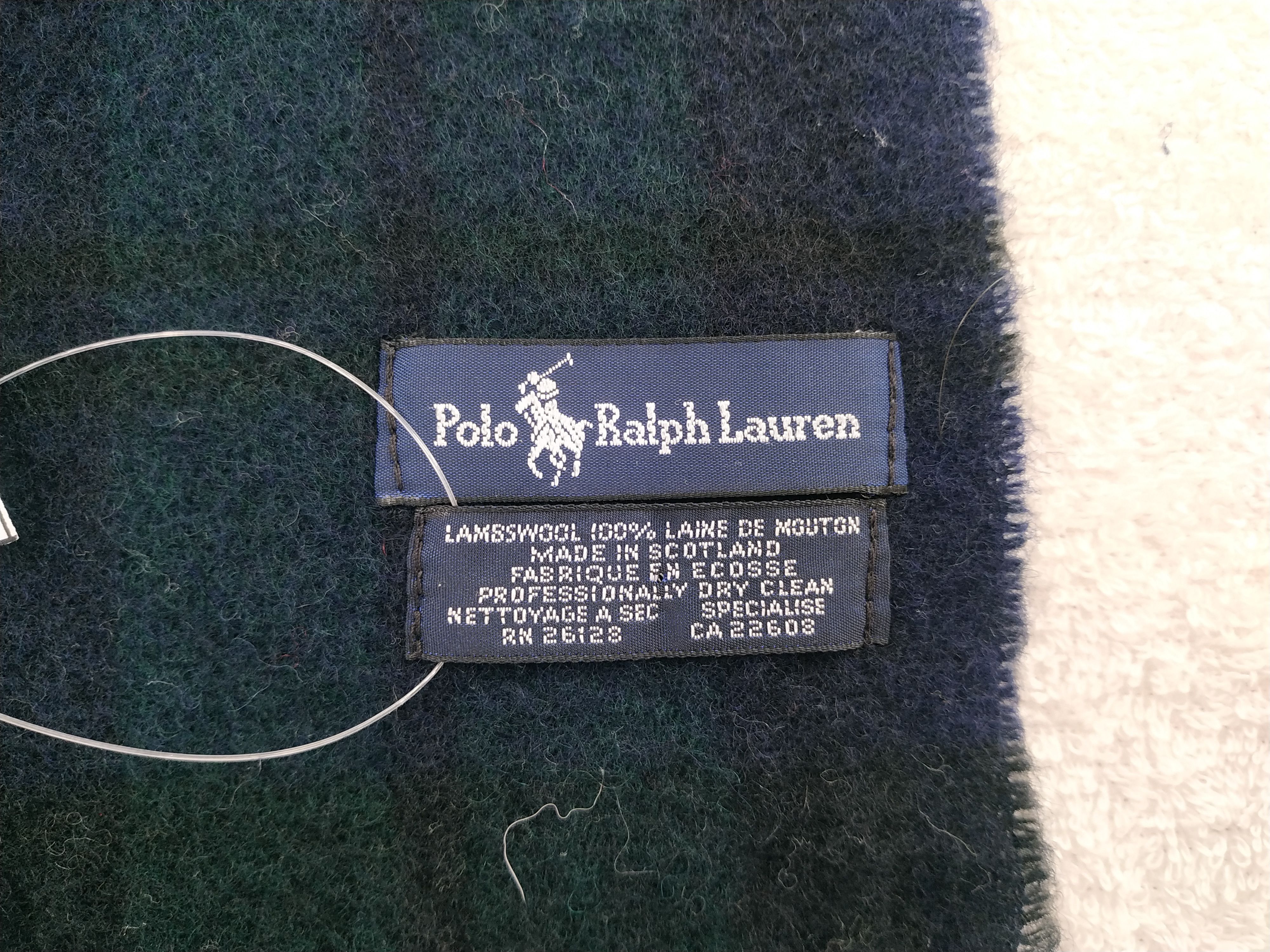 Polo Ralph Lauren Vintage Polo Ralph Lauren Scarf/Muffler/Neckwear MF397 Size ONE SIZE - 6 Thumbnail