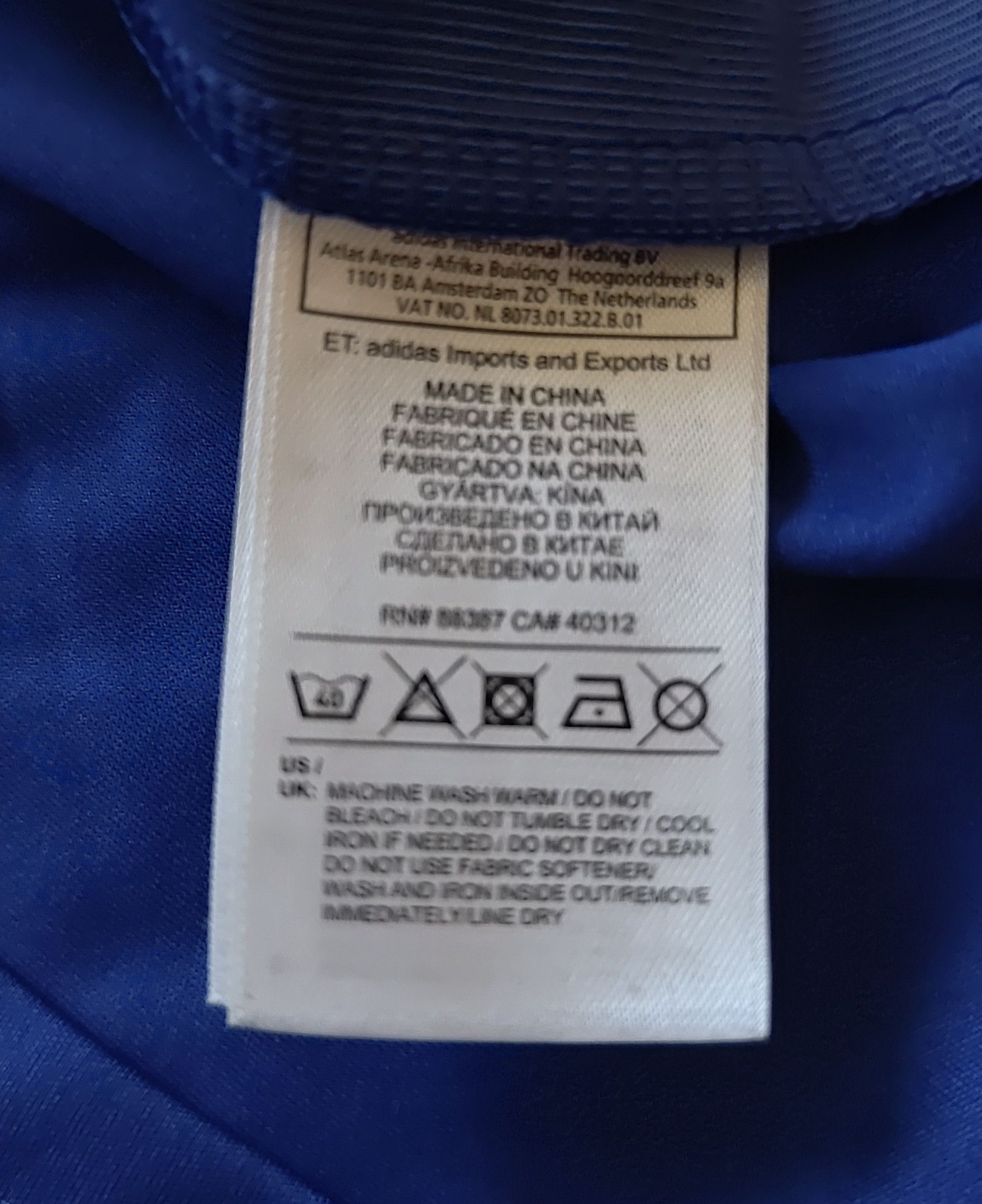 Adidas Chelsea London 2014 Diego Costa Adidas football jersey Size US S / EU 44-46 / 1 - 10 Thumbnail