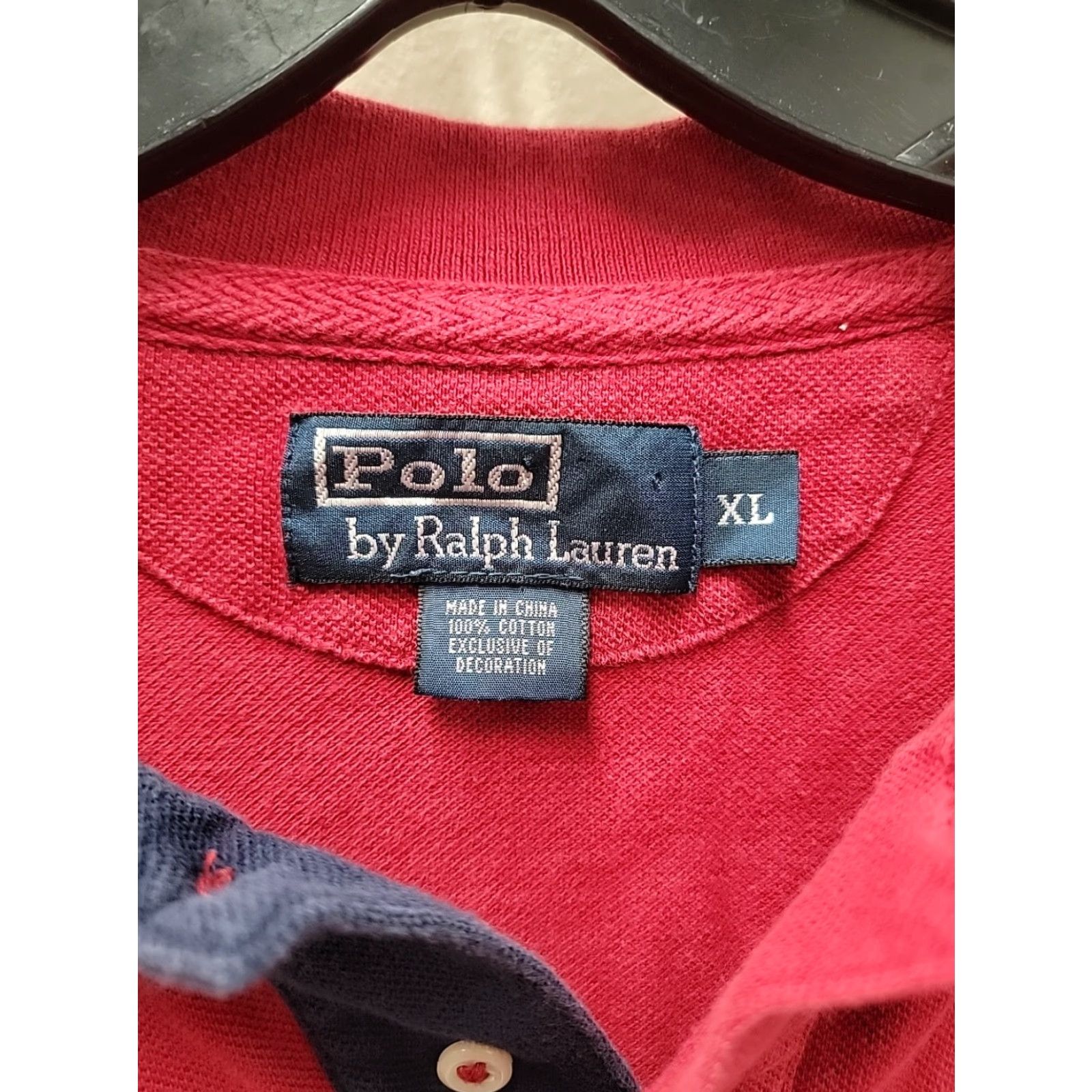 Polo Ralph Lauren VINTAGE Polo Ralph Lauren Polo Shirt Men's RUGBY Red Cotton Big Pony XL Polo Shirt Size XL Shirt Polo Mens Red Cotton Big Pony Polo Shirt XL Size US XL / EU 56 / 4 - 3 Thumbnail