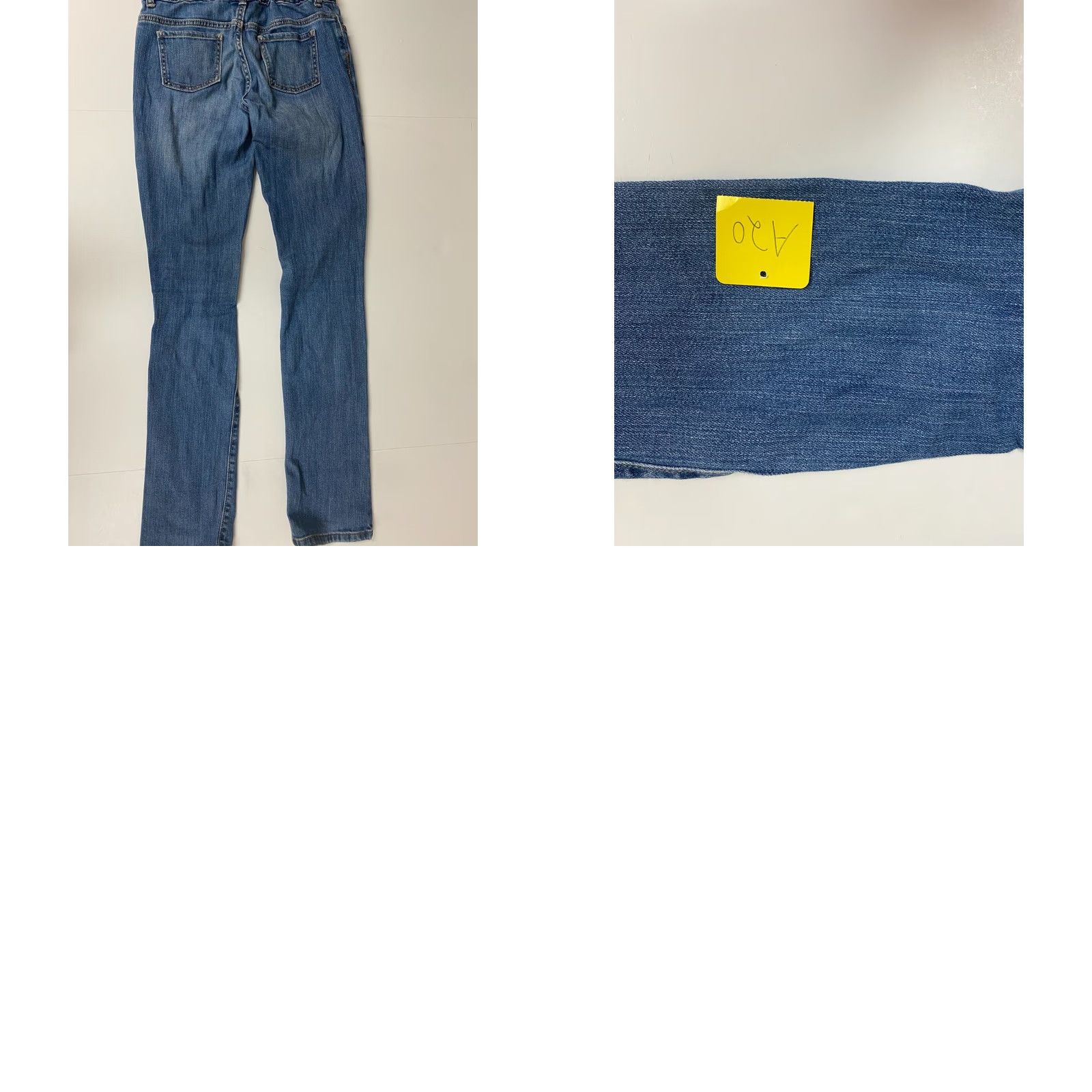 Old Navy Old Navy Jeans Skinny 26 Juniors Women Blue Denim 30in Waist Pockets Zipper Stretch Classic 20in Inseam Tie-Down Not Specified Size 26" / US 2 / IT 38 - 8 Thumbnail