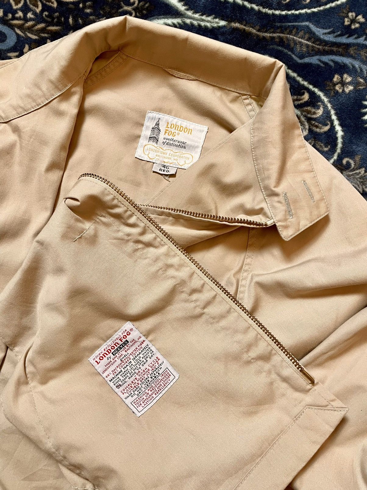 London Fog × Vintage 1960s London Fog Herrington Jacket Size US M / EU 48-50 / 2 - 5 Thumbnail