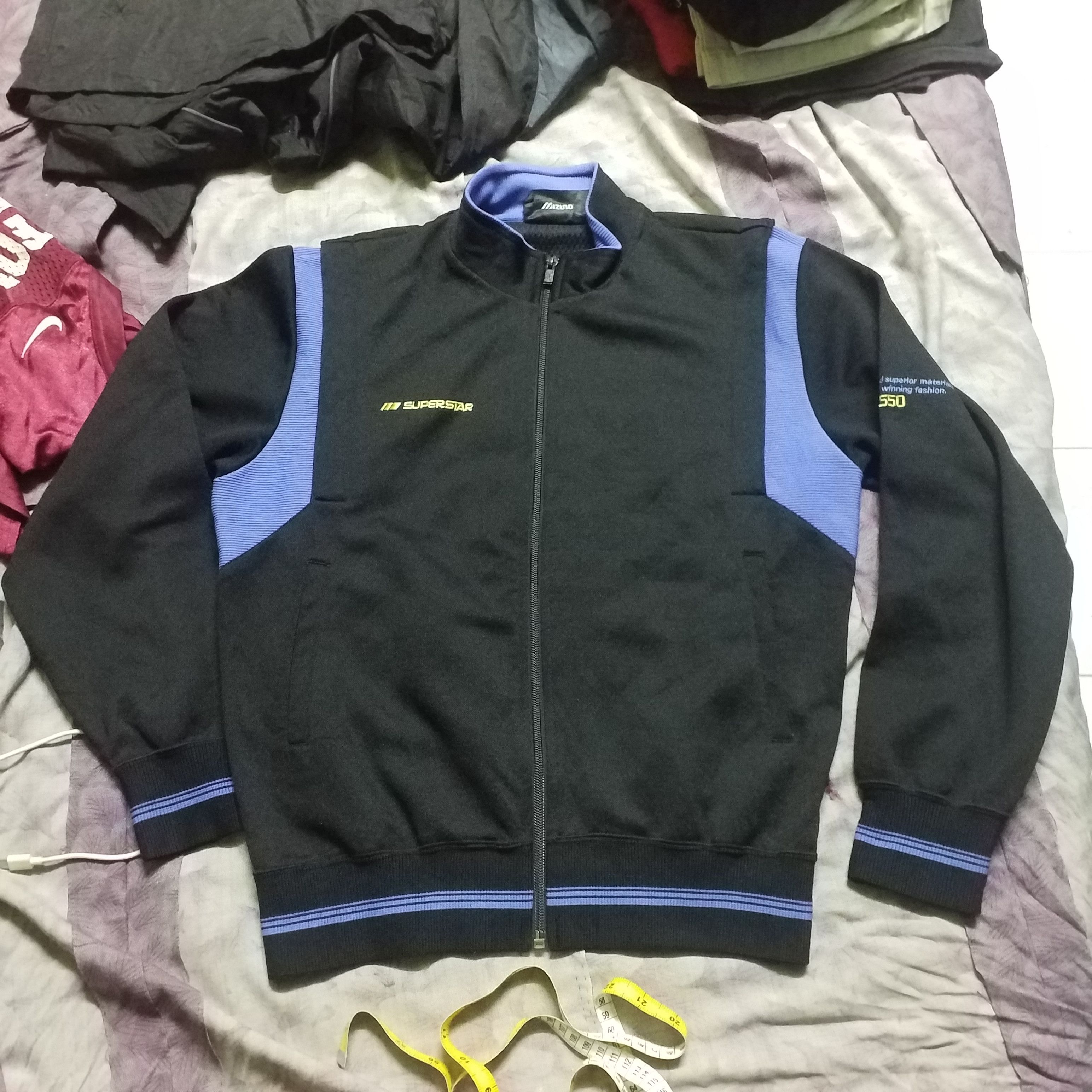 Mizuno MIZUNO SUPERSTAR TRACKTOP FULL ZIPPER Size US M / EU 48-50 / 2 - 1 Thumbnail