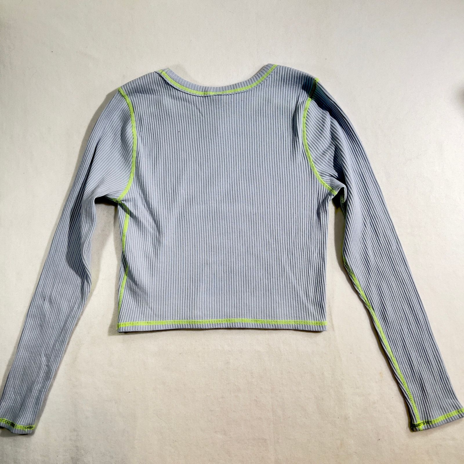 Other Wild Fable Crop Top Woman's SLIM Fit XXL Light Blue Babydoll Size XXL / US 16-18 / IT 52-54 - 3 Thumbnail