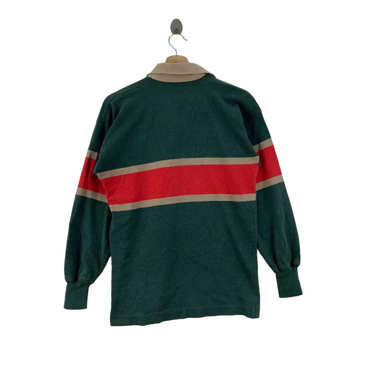Canterbury of New Zealand Vintage CANTERBURY NEW ZEALAND Green Rugby Polo Tee Shirt Size US M / EU 48-50 / 2 - 3 Thumbnail