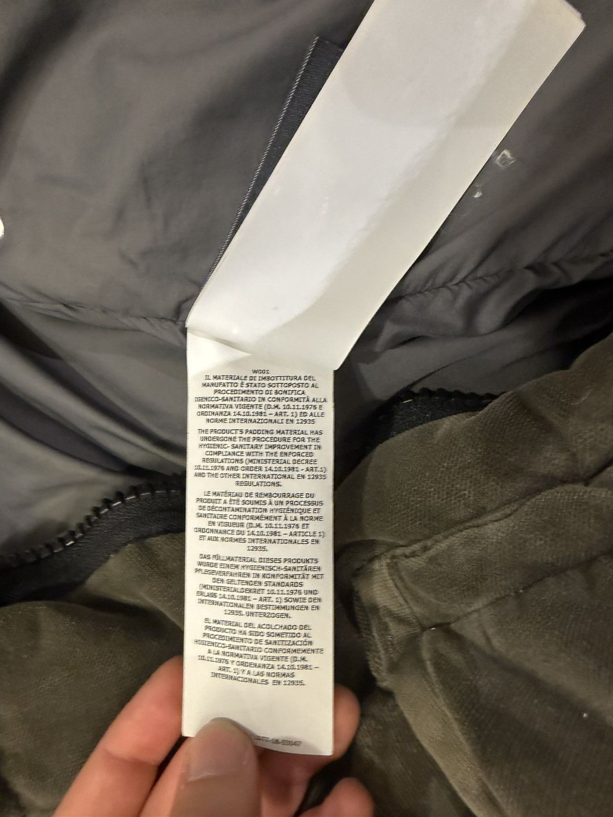 Stone Island Stone Island Cotton Velvet Down Puffer Jacket Size US L / EU 52-54 / 3 - 9 Thumbnail