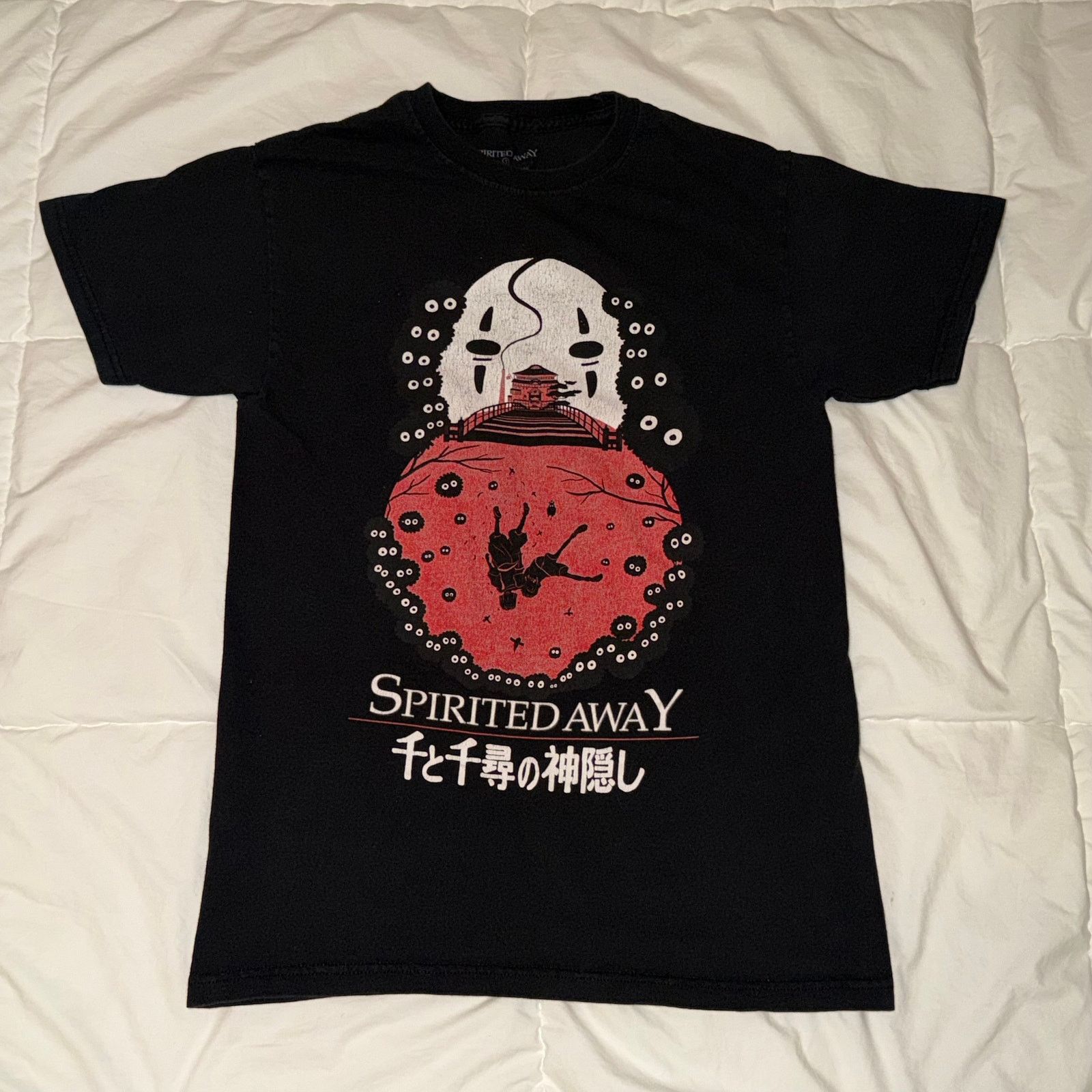 Disney Spirited Away T Shirt Mens Small No Face Anime Studio Ghibli Size US S / EU 44-46 / 1 - 1 Thumbnail