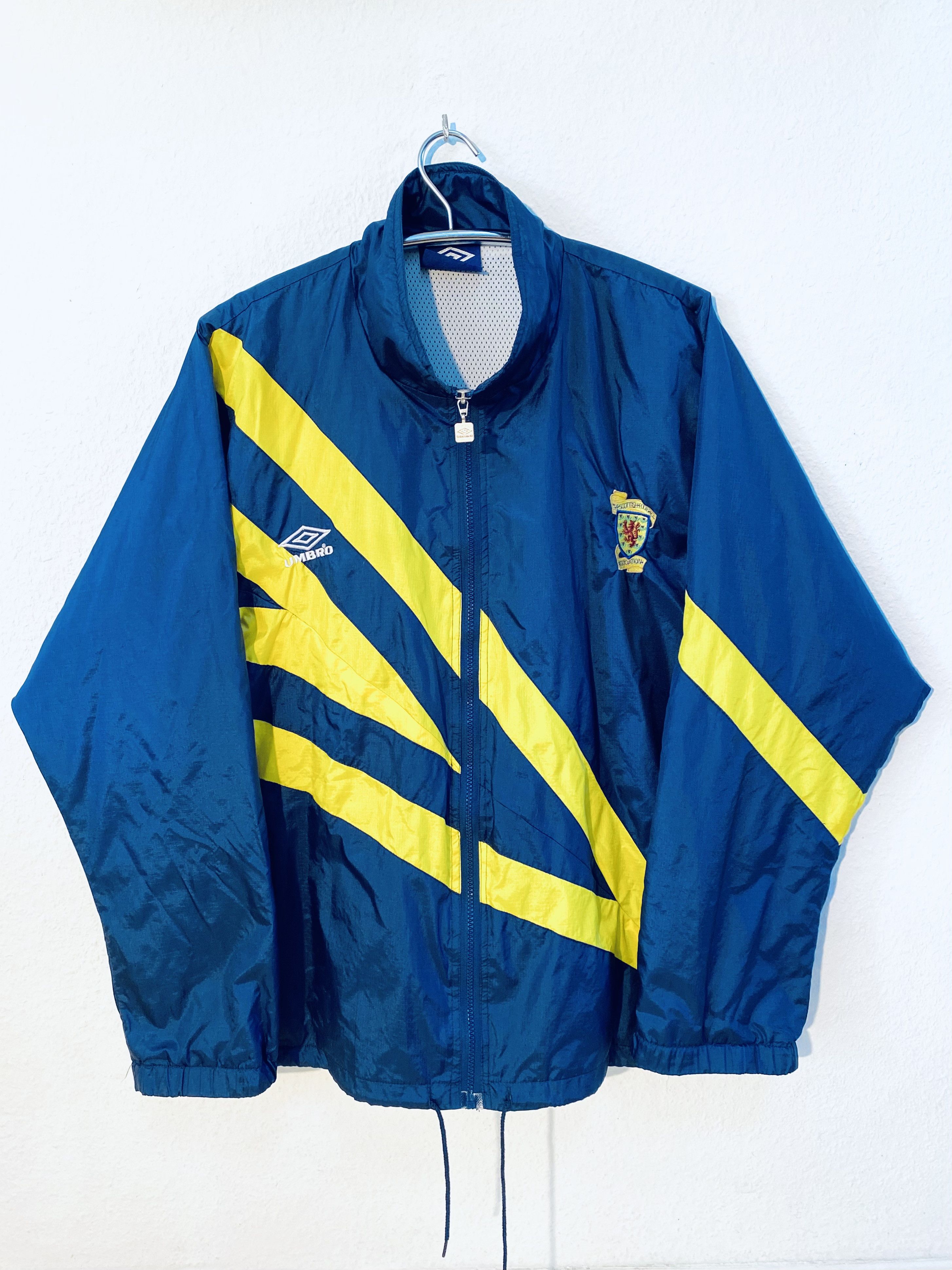 Umbro Scotland Euro 92 National Training Jacket 1992 Size US XL / EU 56 / 4 - 1 Thumbnail