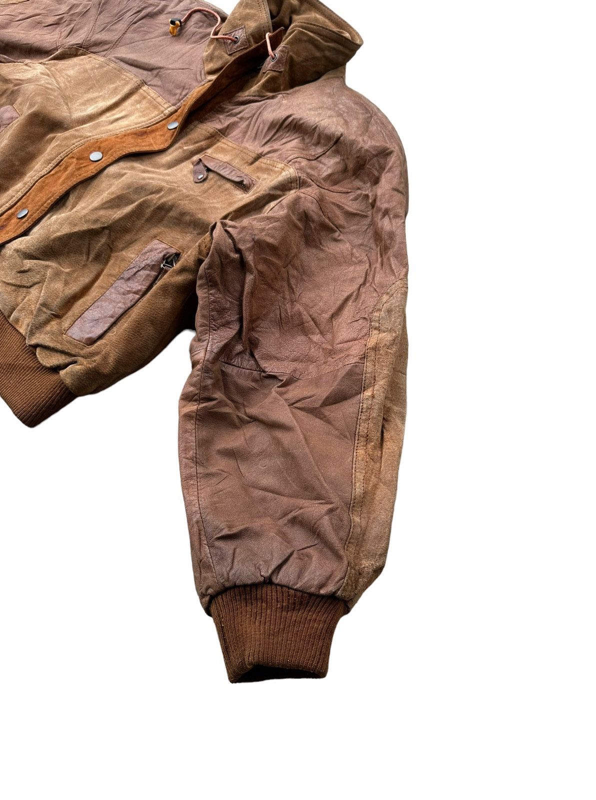 Vintage East west pig skin bomber jacket Size US M / EU 48-50 / 2 - 7 Thumbnail