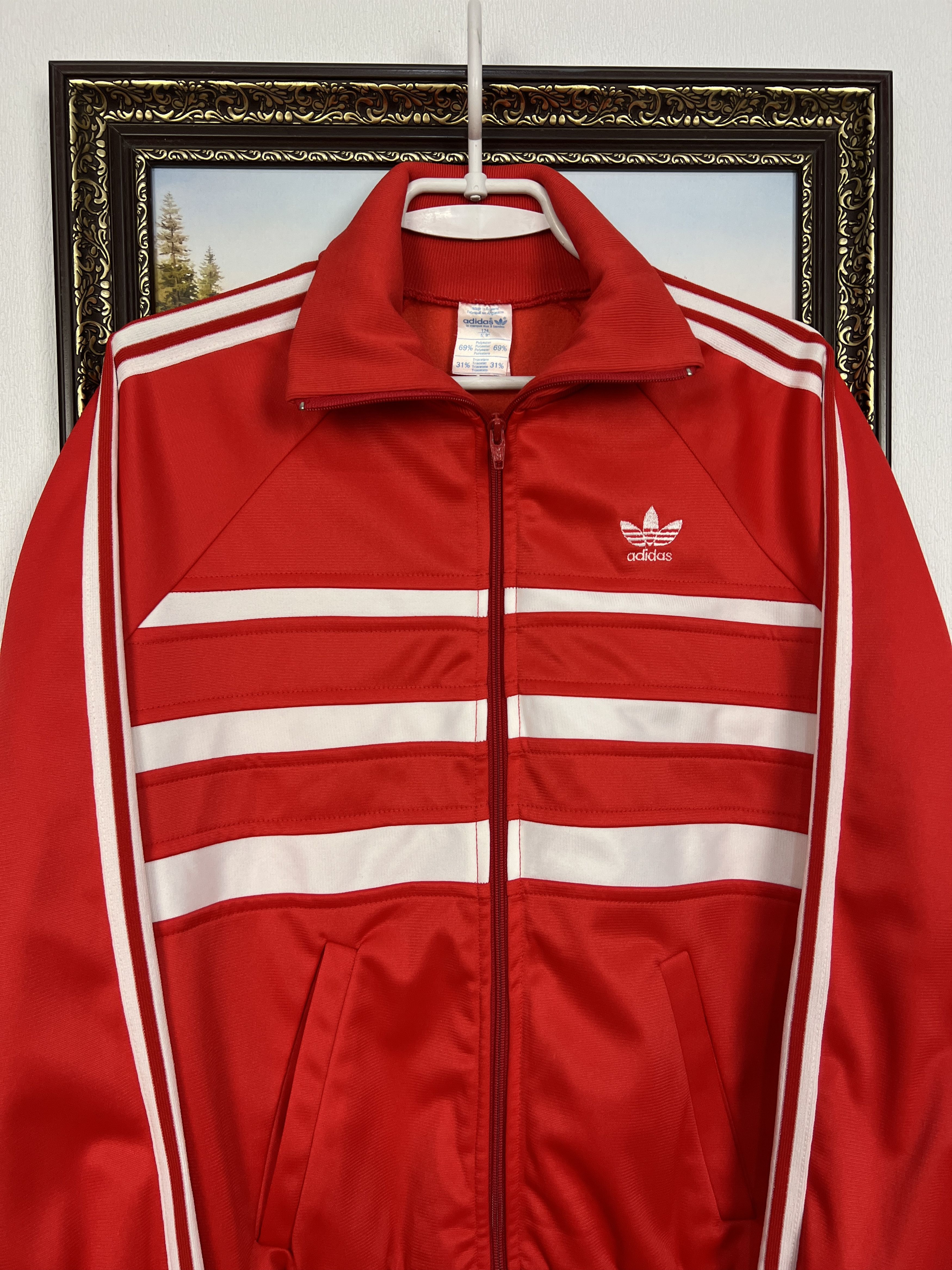 Adidas Vintage 80's Canada Template Jacket Track Top Zip Rare Size US S / EU 44-46 / 1 - 2 Thumbnail