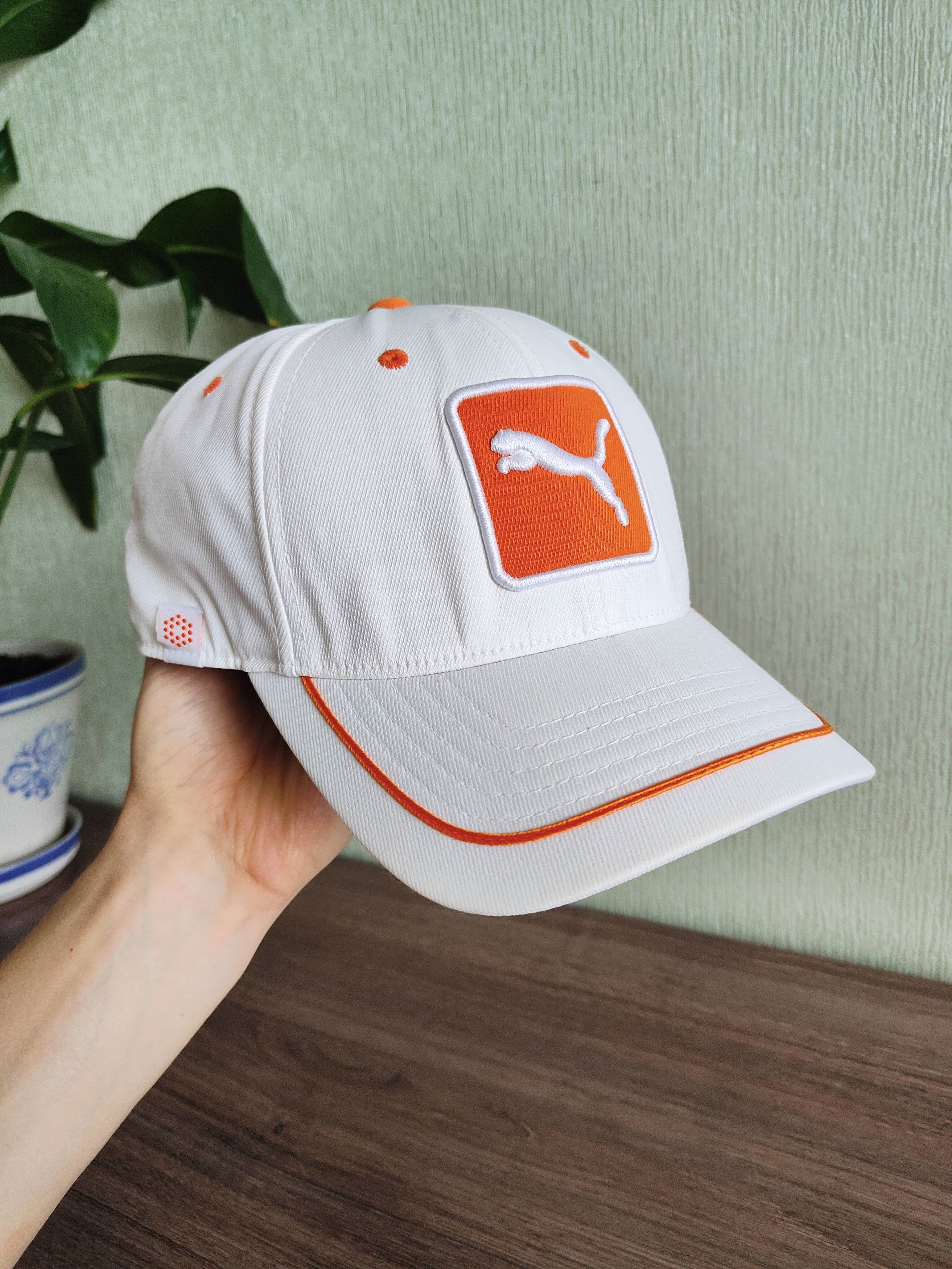Puma Vintage Puma Cap Puma Orange Logo Cap Size ONE SIZE - 4 Thumbnail