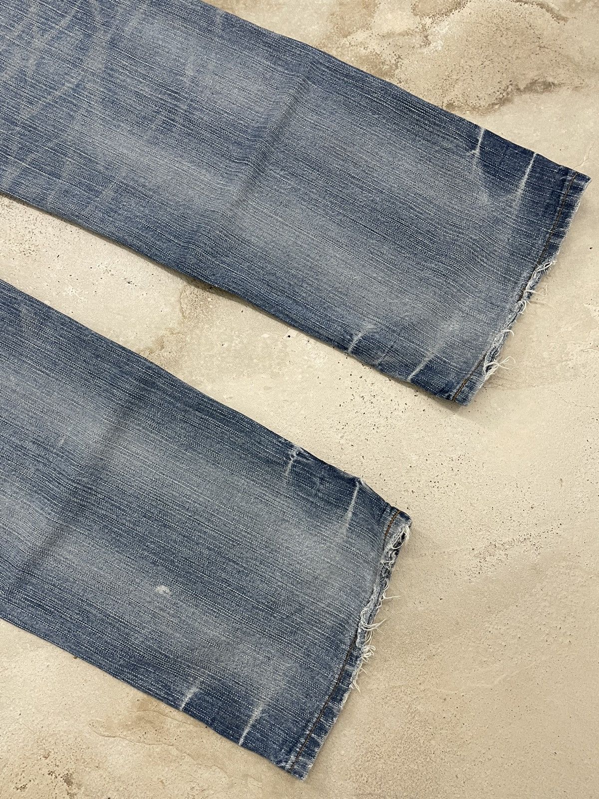 Edwin Edwin XV Vintage Distressed Denim (AE19) Size US 33 - 17 Thumbnail