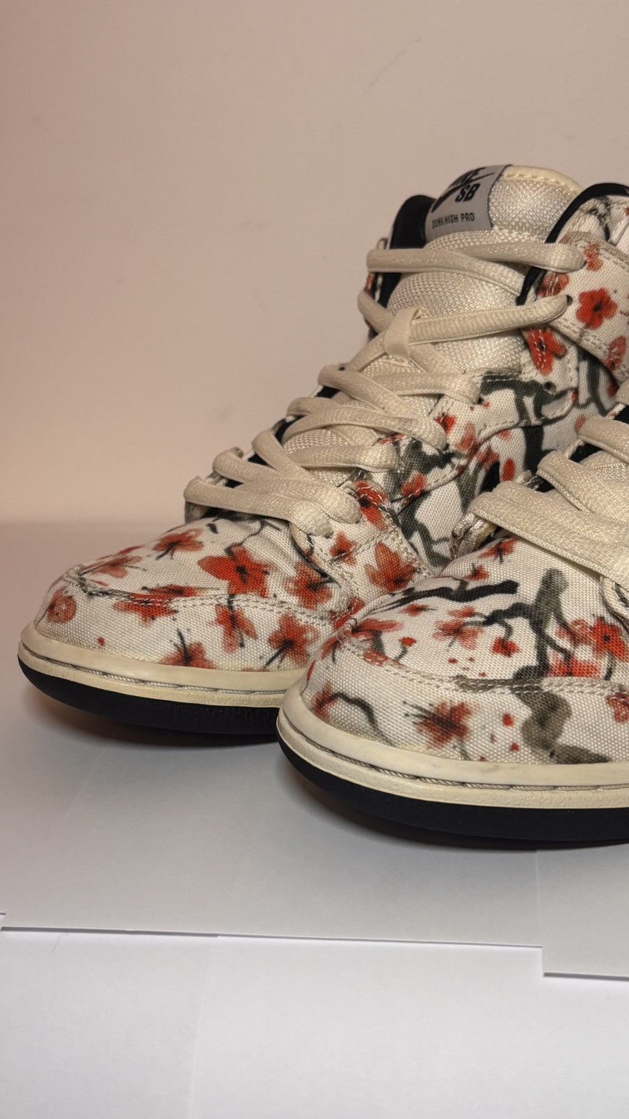 Nike SB Nike SB Dunk High Pro Cherry Blossom 305050-106 40.5EU 7.5US Size US 7.5 / EU 40-41 - 2 Thumbnail