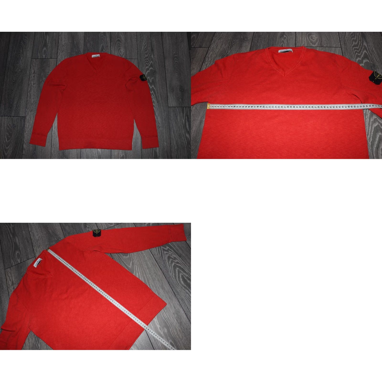 Stone Island STONE ISLAND V NECK SWEATER JUMPER SWEATSHIRT ORANGE MENS LARGE ORIGINAL Size US L / EU 52-54 / 3 - 8 Thumbnail