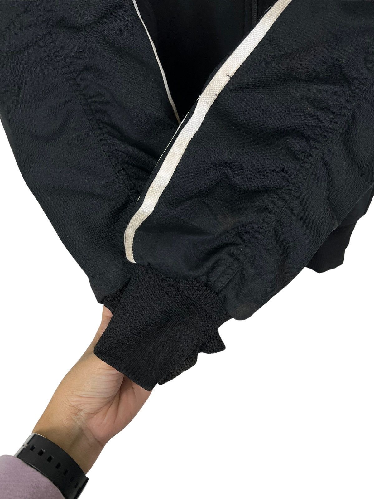 Adidas 🔥 ADIDAS BLACK 3 STRIPE BOMBER JACKET Size US M / EU 48-50 / 2 - 12 Thumbnail