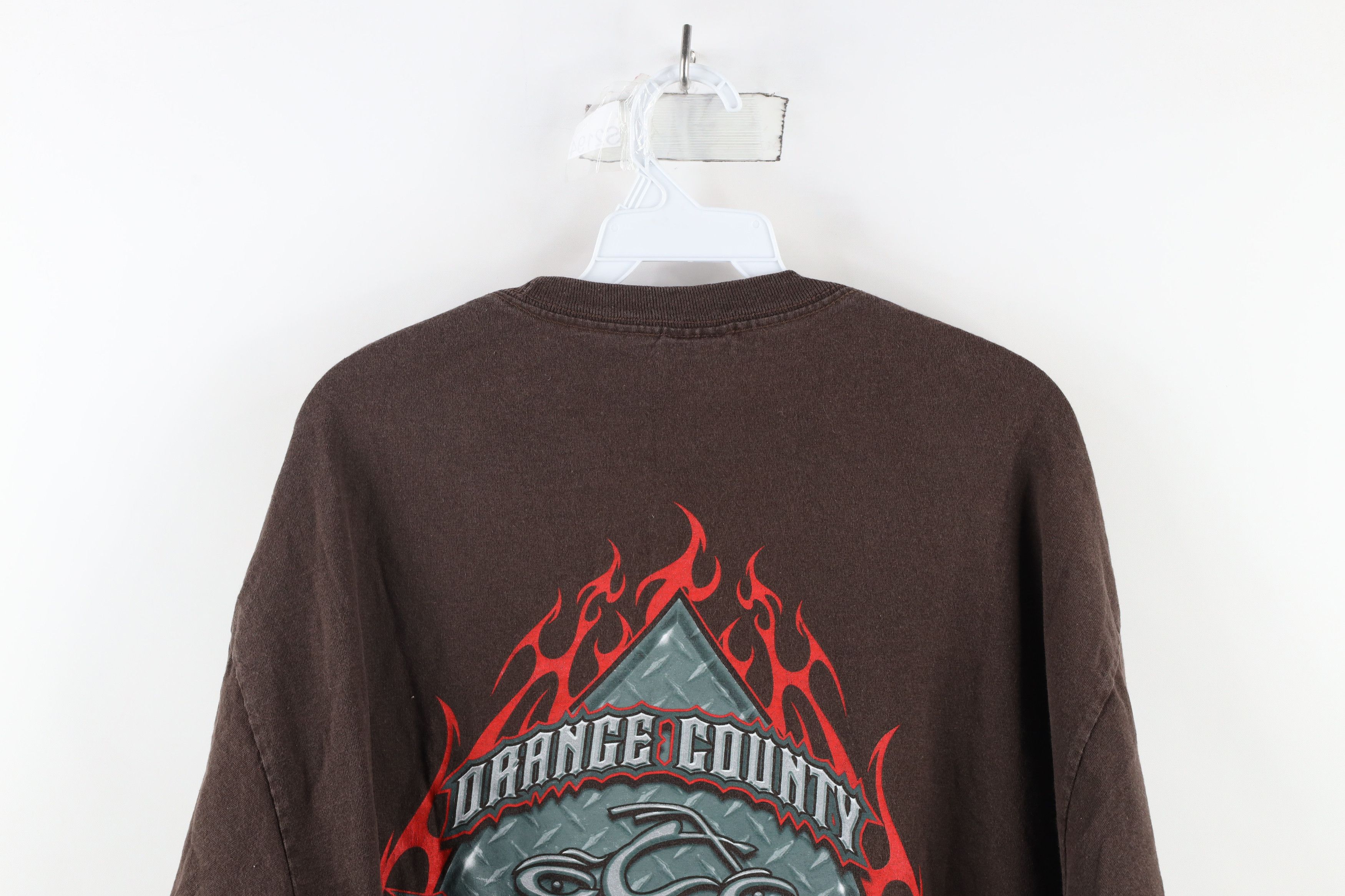 Vintage Vintage Y2K 2003 Orange County Choppers Long Sleeve T-Shirt Size US XL / EU 56 / 4 - 11 Thumbnail