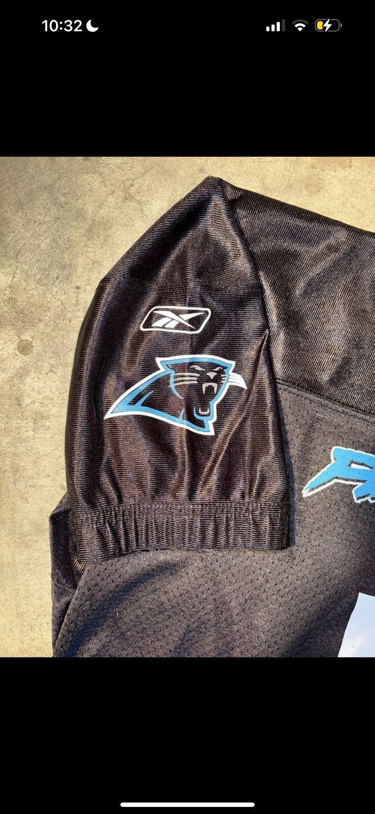 NFL × Reebok Vintage Reebok NFL Carolina Panthers Football Jersey Youth Size US M / EU 48-50 / 2 - 4 Thumbnail