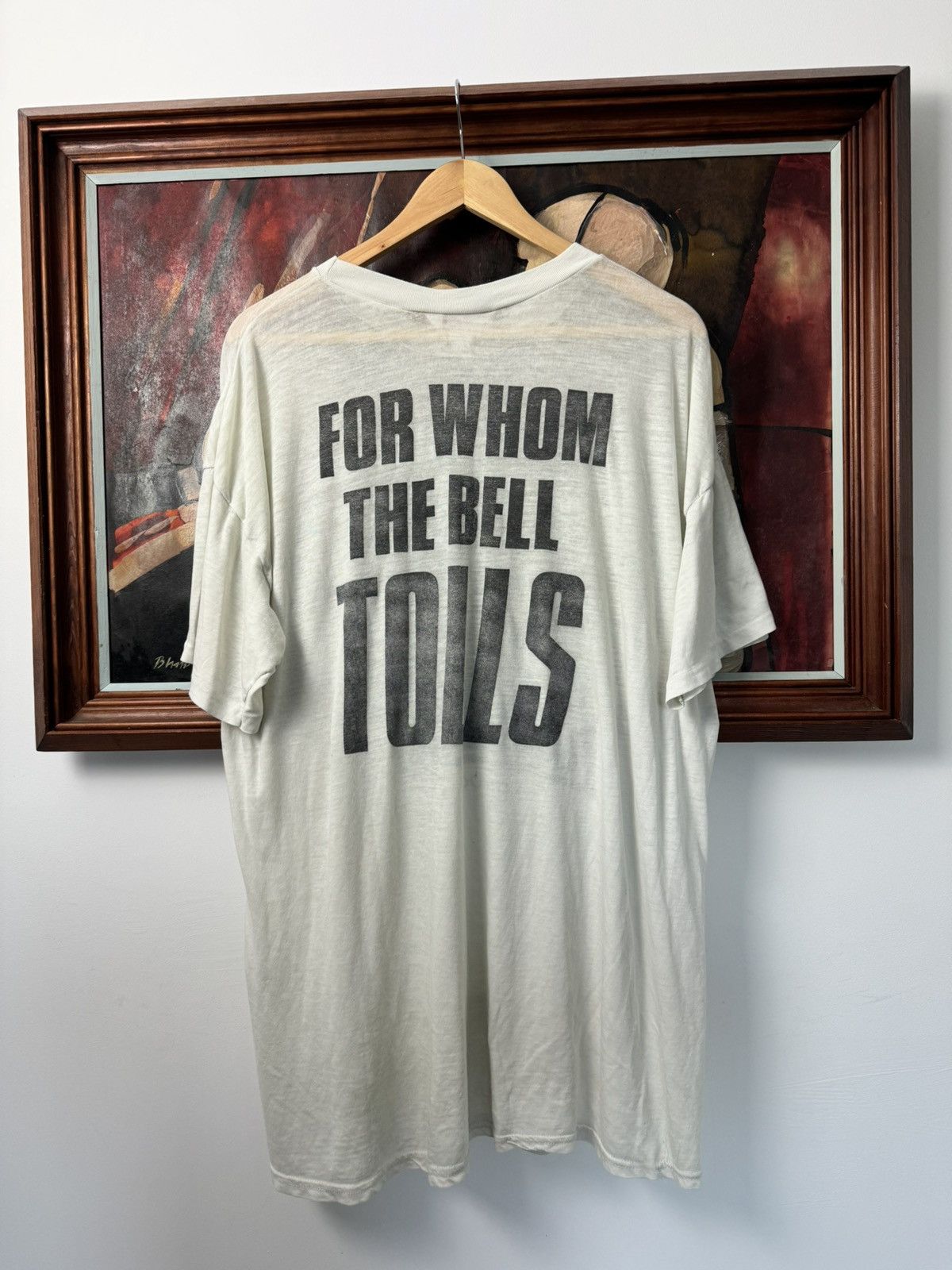 Lonsdale Vintage 80s Mike Tyson Lonsdale London Distrssed Tee Rare Size US XL / EU 56 / 4 - 2 Thumbnail