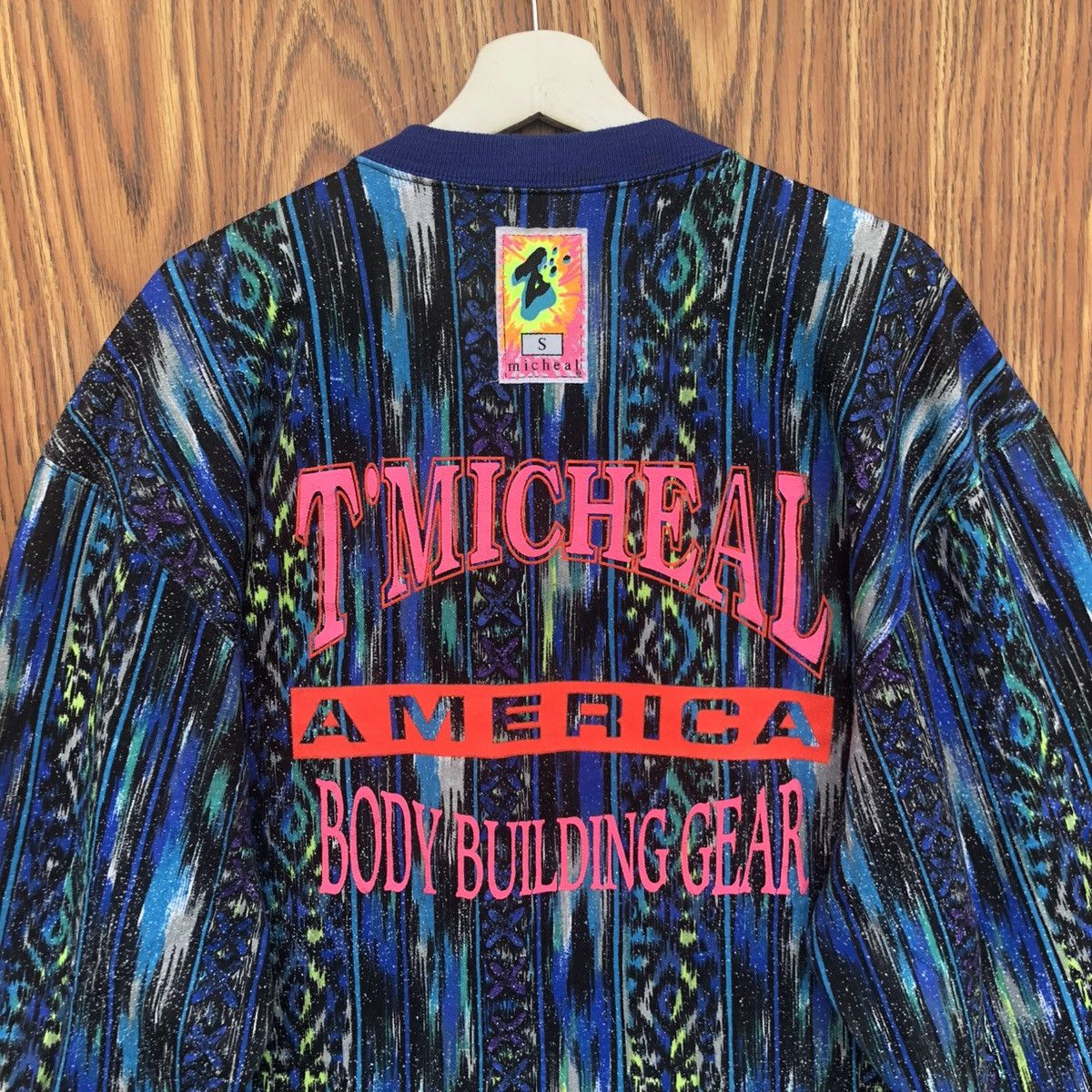 Vintage Vintage T'Michael Body Building Gear sweatshirt from 1990 Size US M / EU 48-50 / 2 - 4 Thumbnail