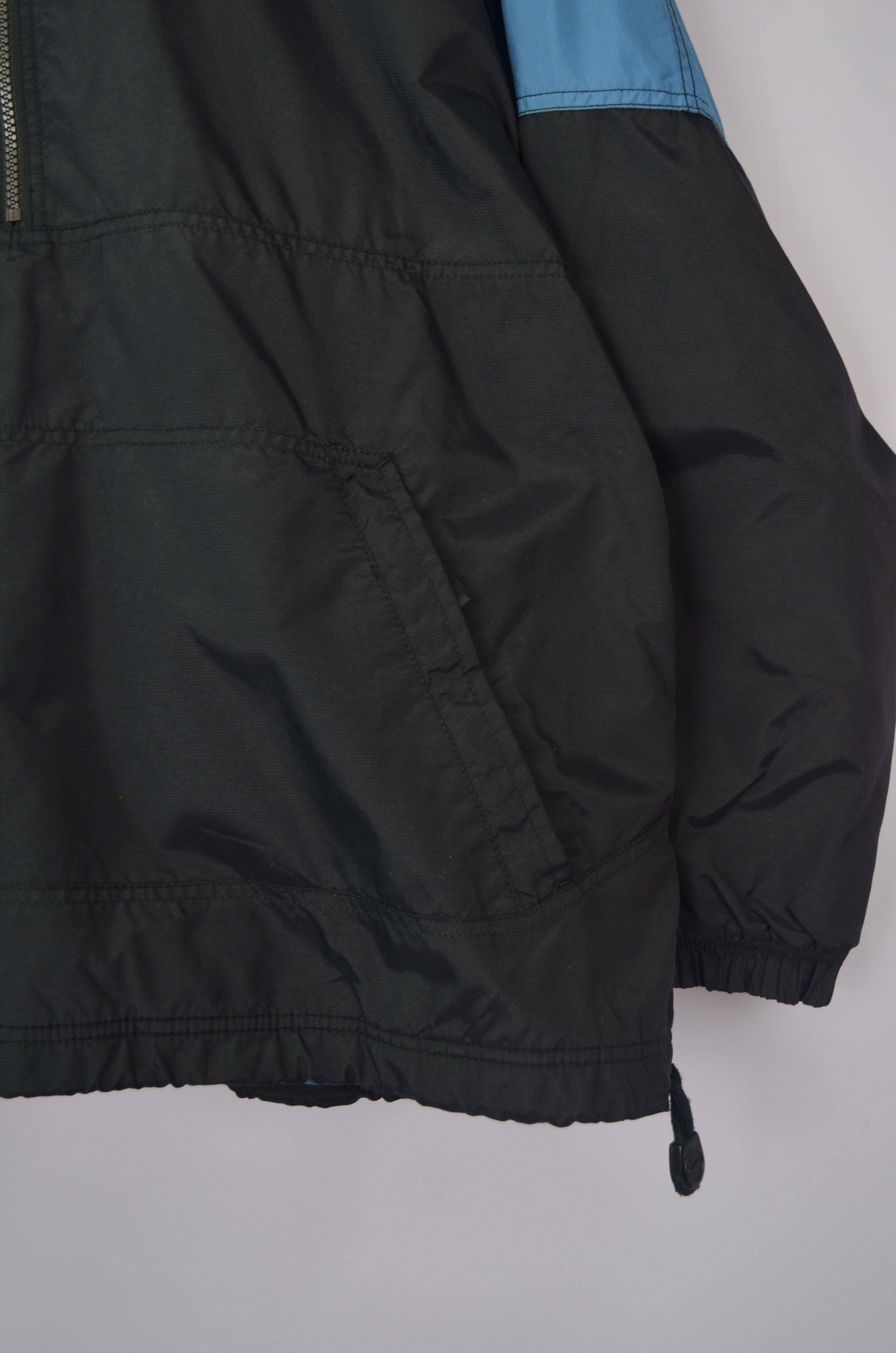 Nike × Vintage 90s Vintage Nike 1/4 Zip Embroided Logo Nylon Anorak Jacket Size US M / EU 48-50 / 2 - 5 Thumbnail