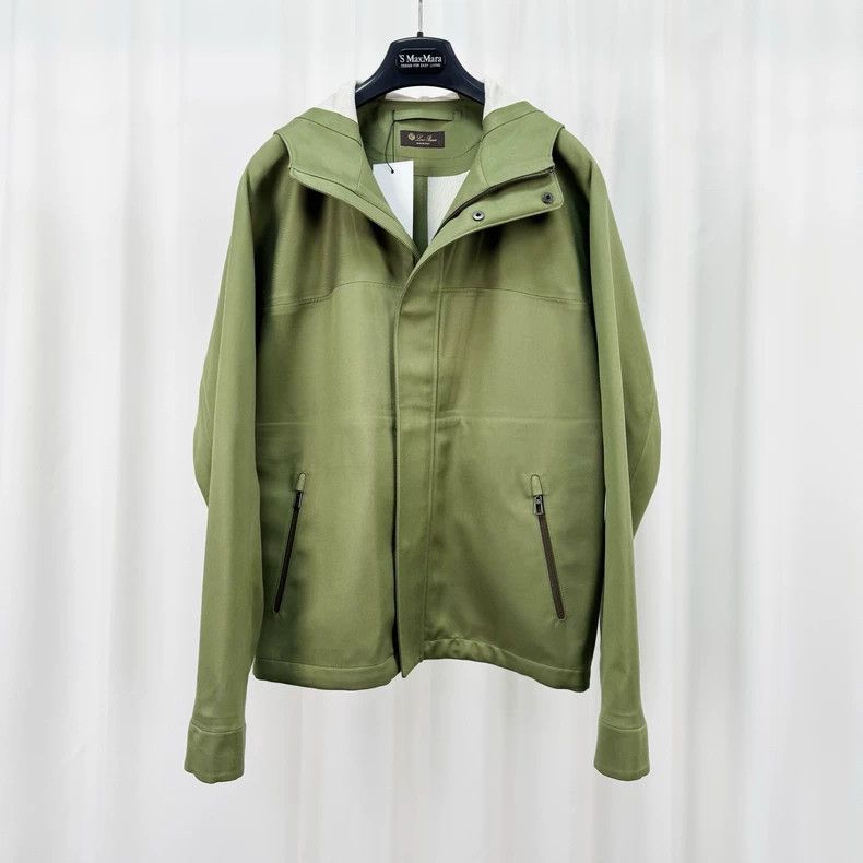 Loro Piana Loro Piana Thick silk jacket coat Size XS / US 0-2 / IT 36-38 - 1 Thumbnail