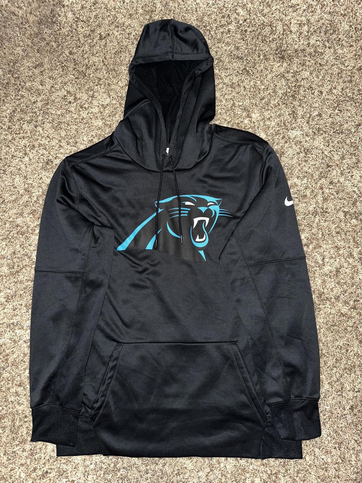 Rare XL 100% Nike 2017 Carolina Panthers Salute 2024 To Service Hoodie Sweatshirt