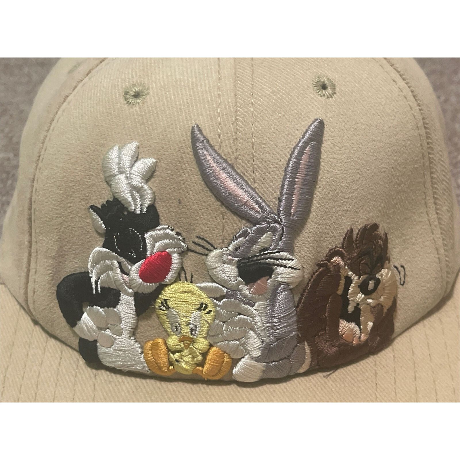 Vintage Vintage 90s Looney Tunes Taz Bugs Bunny Tweetie Acme Clothin Size ONE SIZE - 3 Thumbnail