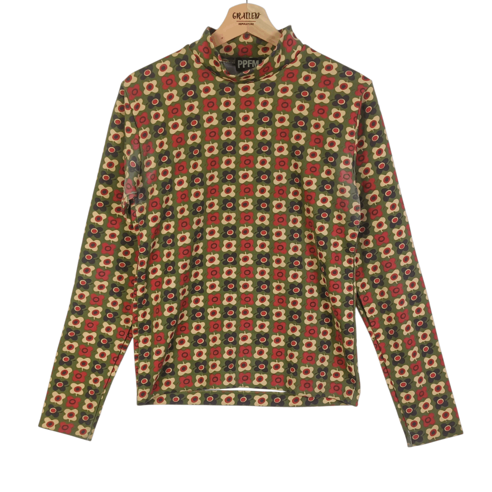 PPFM PPFM For Men Flower Shirt Long Sleeve Size US S / EU 44-46 / 1 - 1 Thumbnail