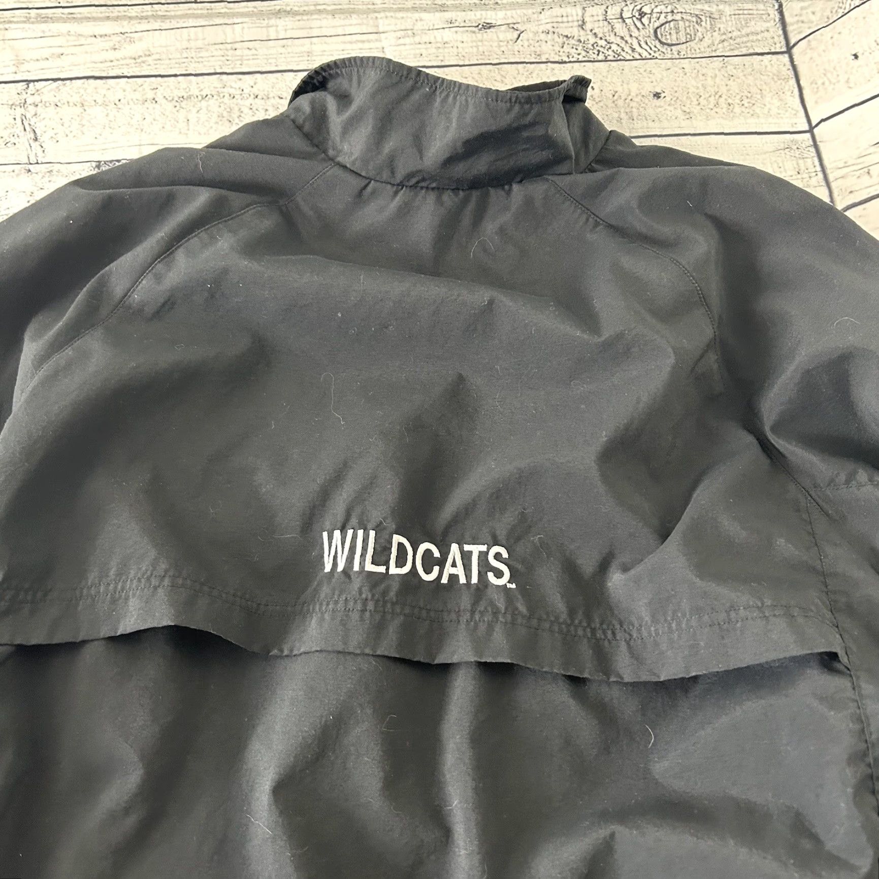 Nike VINTAGE Nike Kansas State Wildcats Full Zip Jacket Men's XLT Black Size US XL / EU 56 / 4 - 6 Thumbnail