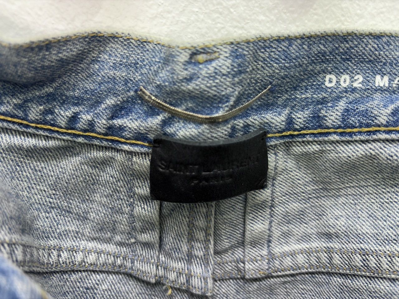 Hedi Slimane × Saint Laurent Paris Saint Lauren D02 Low Skinny (HEDI SLIMANE Final Season) Size US 32 / EU 48 - 6 Thumbnail