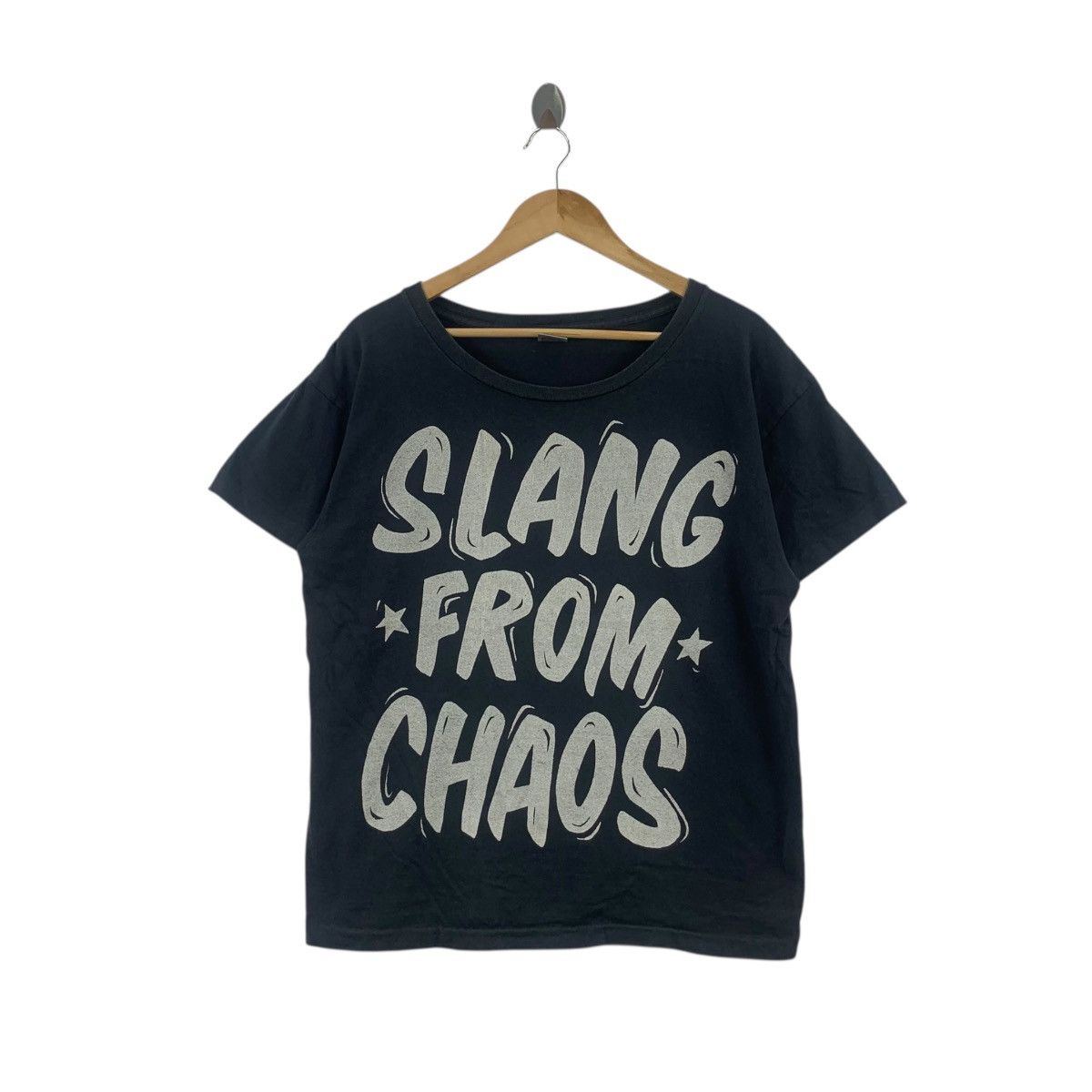 Vintage Vintage RNA INC ALTERNATIVE Slang From Chaos Tee Shirt Top Size XL / US 12-14 / IT 48-50 - 1 Thumbnail