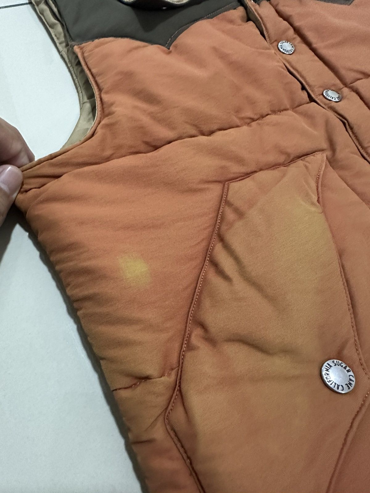 Sugar Cane Vintage Sugar Cane Padded Vest Double Colour Design Size US S / EU 44-46 / 1 - 6 Thumbnail