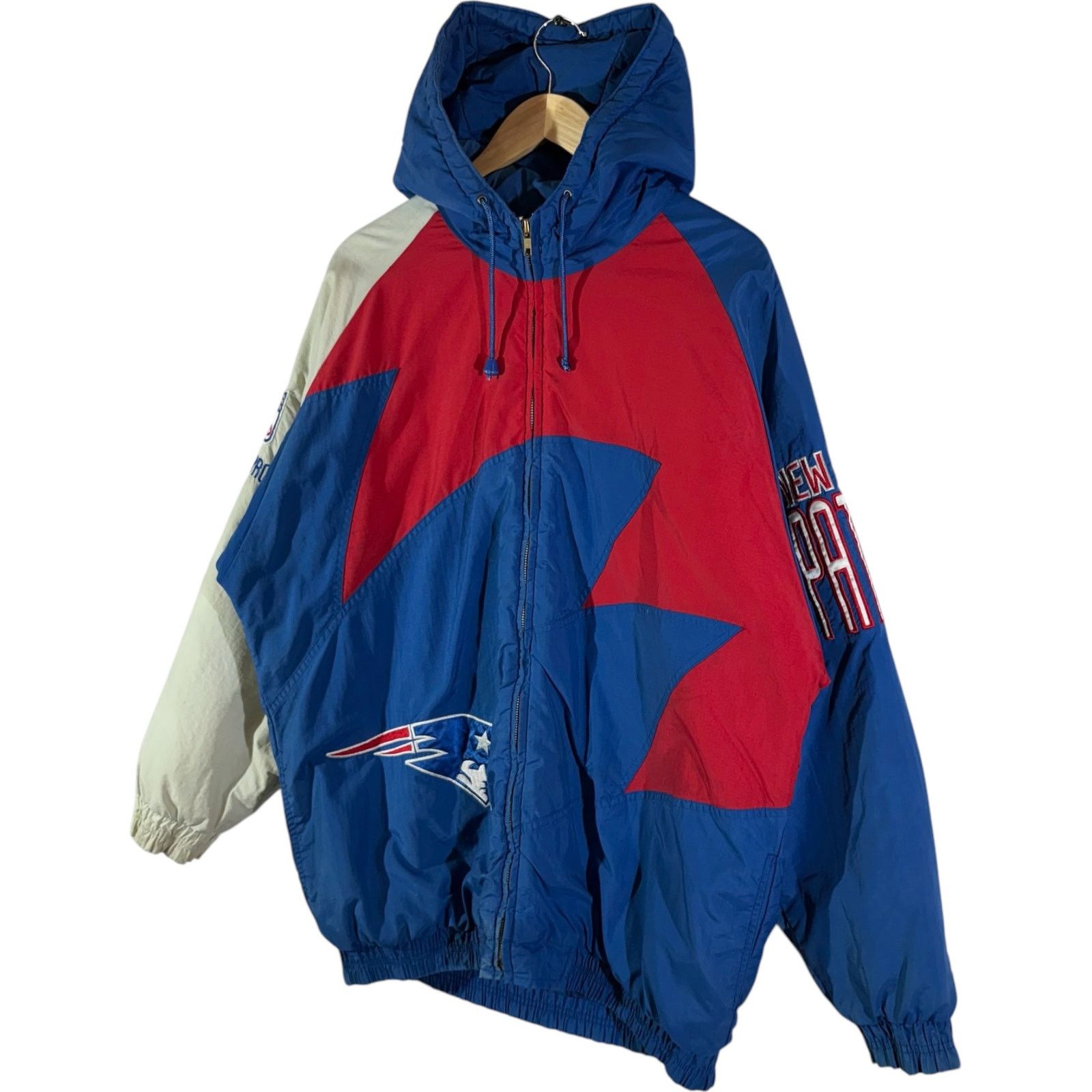 Logo Athletic Vintage New England Patriots Team Logo NFL Jacket XXL Size US XXL / EU 58 / 5 - 3 Thumbnail