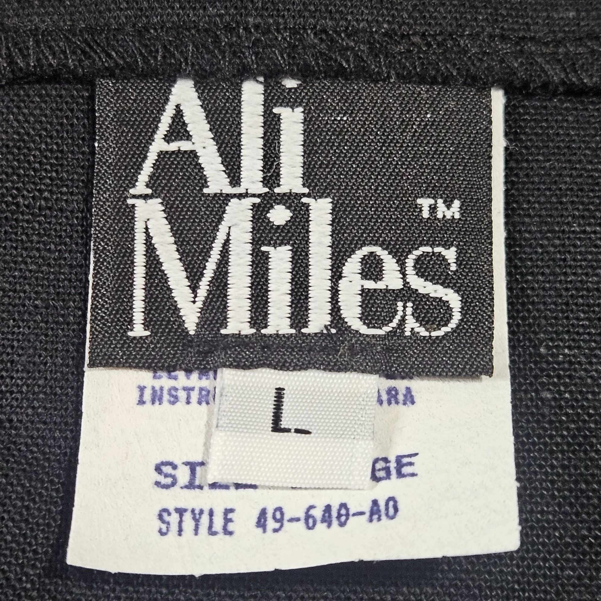 Other Ali Miles Black Sleeveless Floral Button Vest L – Artsy Gran Size L / US 10 / IT 46 - 3 Thumbnail
