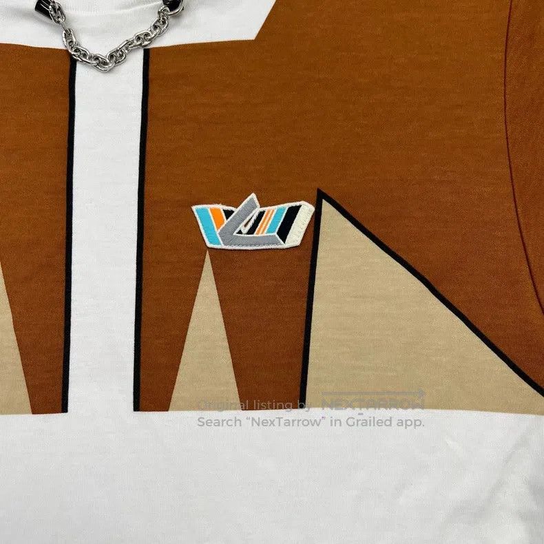 Louis Vuitton Louis Vuitton Patchwork chain monogram short sleeves Size S / US 4 / IT 40 - 4 Thumbnail