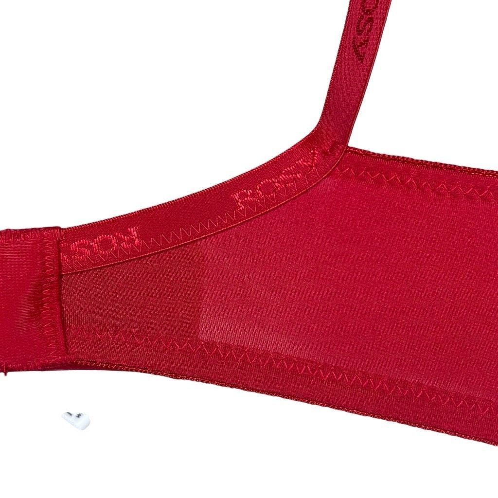 Mademoiselle Non Non ROSY Mademoiselle France Red Luxury Rhinestone Bra NWT 32B Size ONE SIZE - 7 Thumbnail