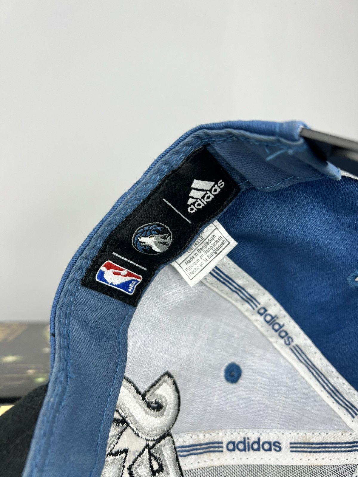 Adidas × NBA × Signatures Ricky Rubio signed Cap Adidas Minnesota Timberwolves NBA Size ONE SIZE - 6 Thumbnail