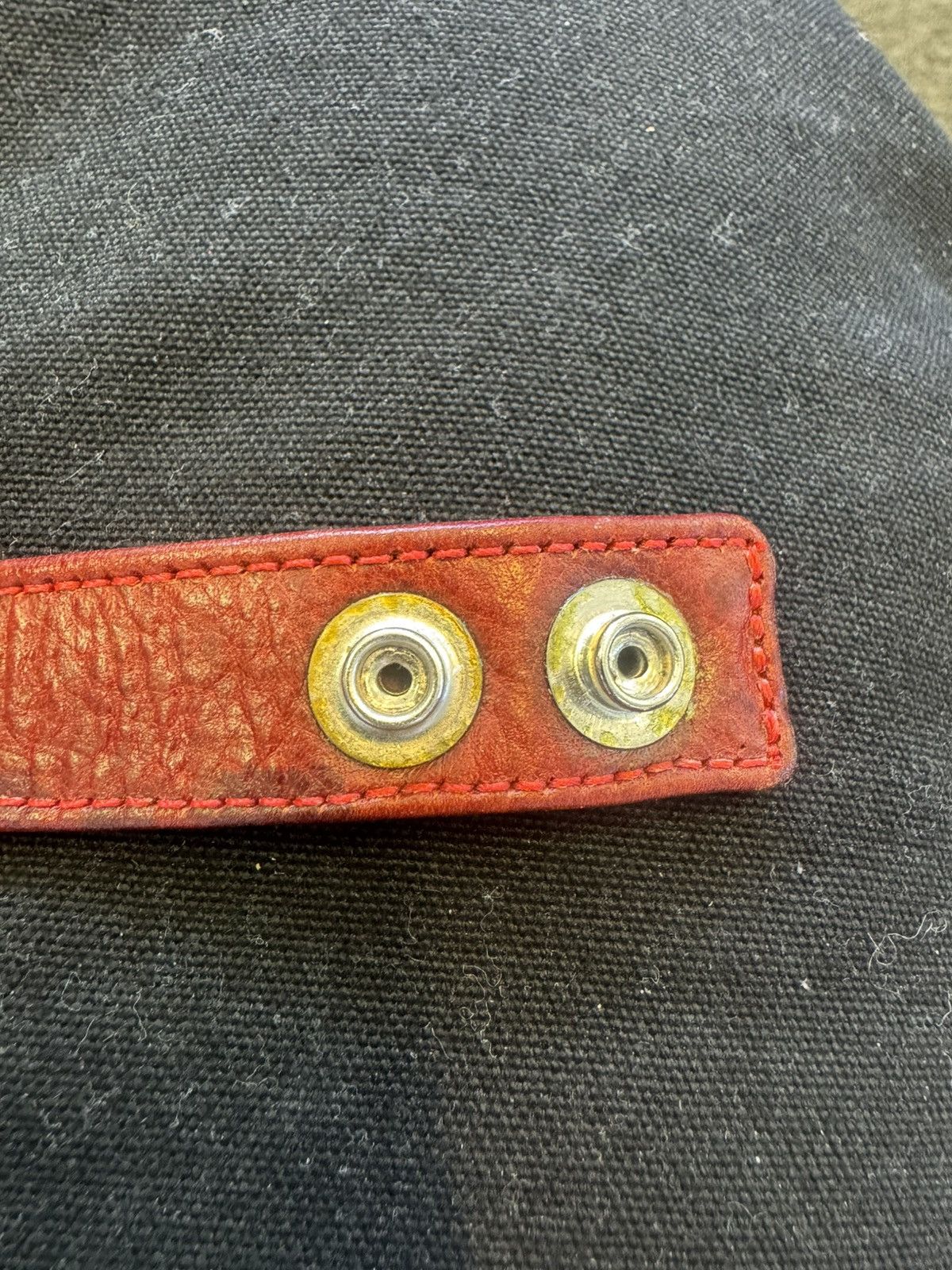 Chrome Hearts Chrome Hearts Red Heart Leather Bracelet Size ONE SIZE - 3 Thumbnail
