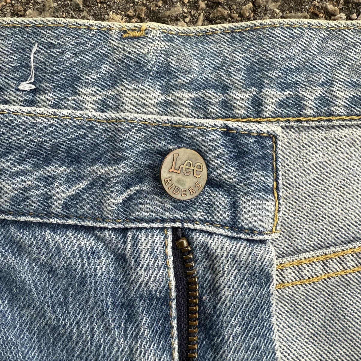 Lee VINTAGE LEE RIDER PAINT FADED JEAN DENIM PANTS Size US 32 / EU 48 - 7 Thumbnail