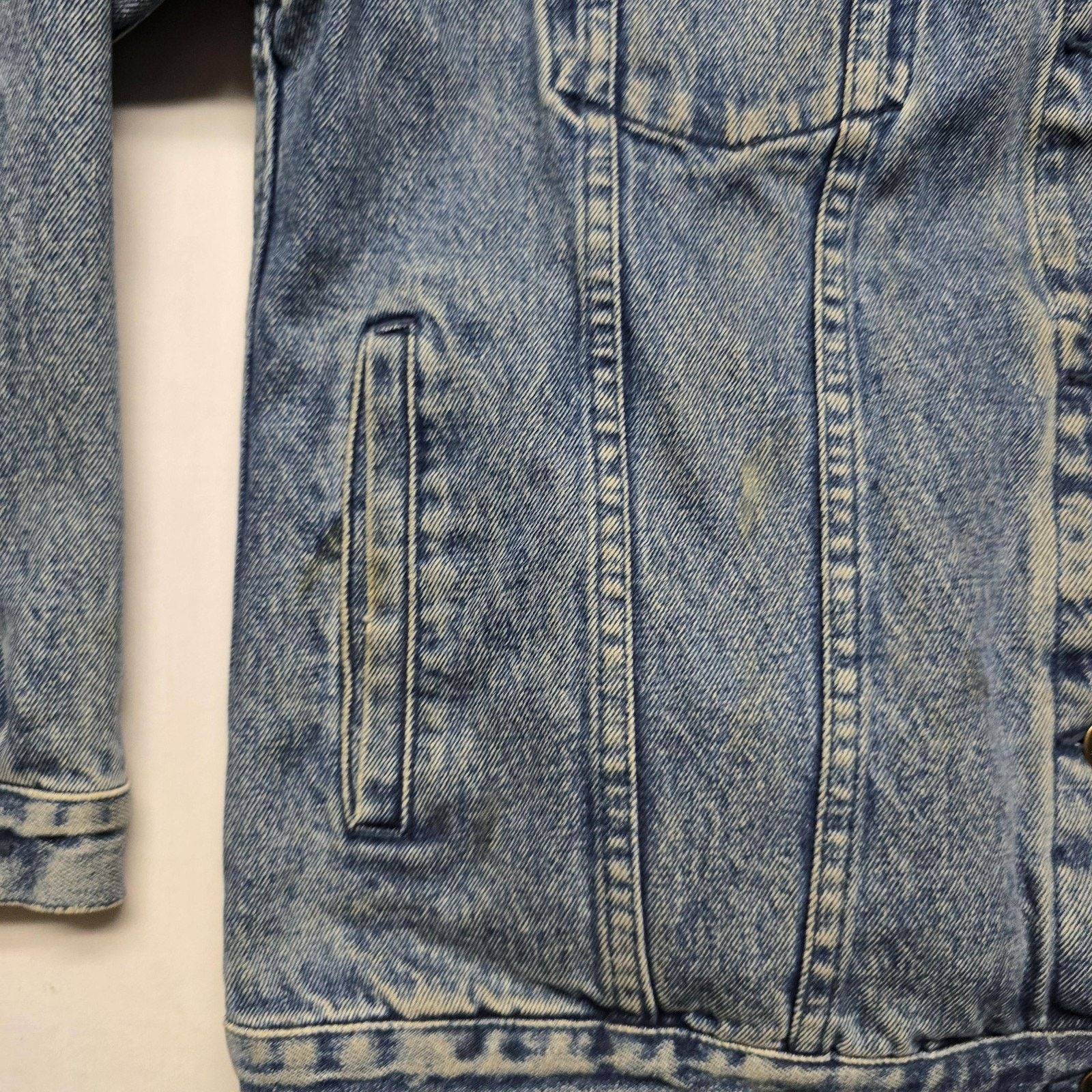 Vintage Vintage Cabela's Denim Jacket M Blue Trucker Button Front Size M / US 6-8 / IT 42-44 - 3 Thumbnail
