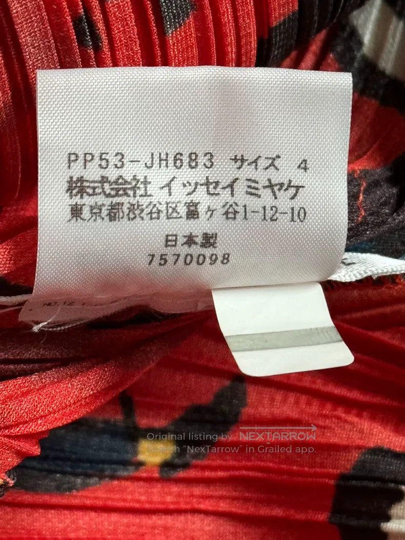 Issey Miyake Issey Miyake Red Dress Size XL / US 12-14 / IT 48-50 - 4 Thumbnail